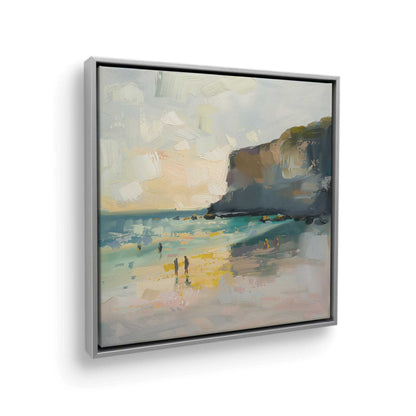 [Color:Polished Chrome], Picture of art in a Polished Chrome frame at an angle