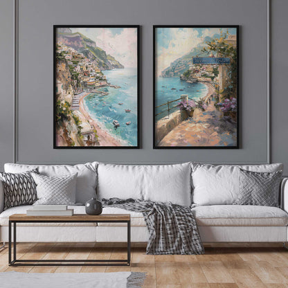 Coastal Charm Paradise Set of 2 Print on Archival Matte Paper