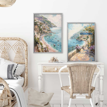 Coastal Charm Paradise Set of 2 Print on Archival Matte Paper