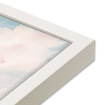 [Color:Opaque White], Picture of art in a Opaque White frame of the corner