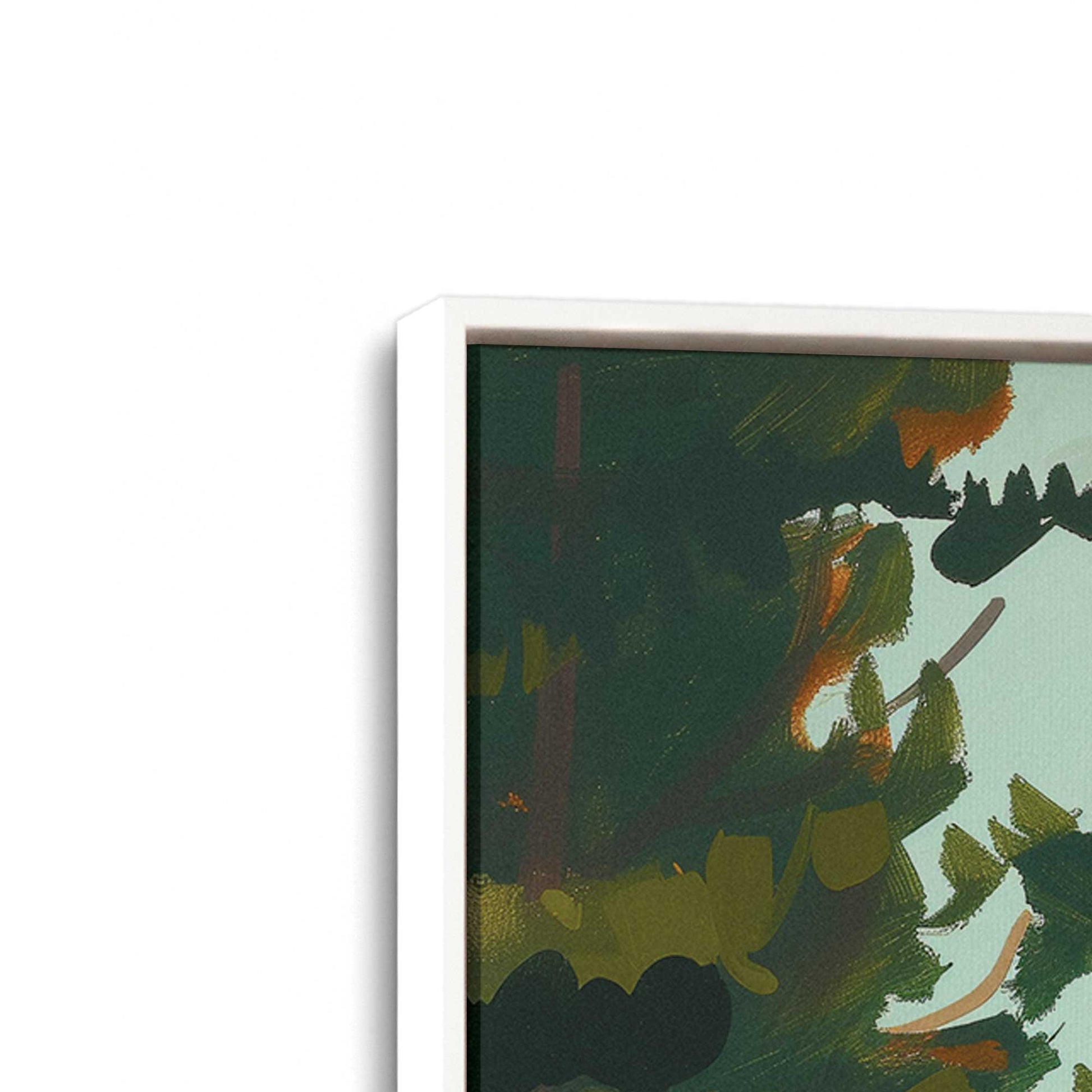 [Color:Opaque White], Picture of the corner of the art