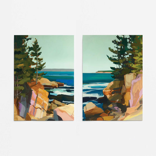 Seacliff Whispers Set of 2 Promotional Rolled Prints