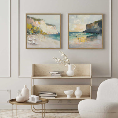 Seascape Sonata Set of 2 Print on Archival Matte Paper