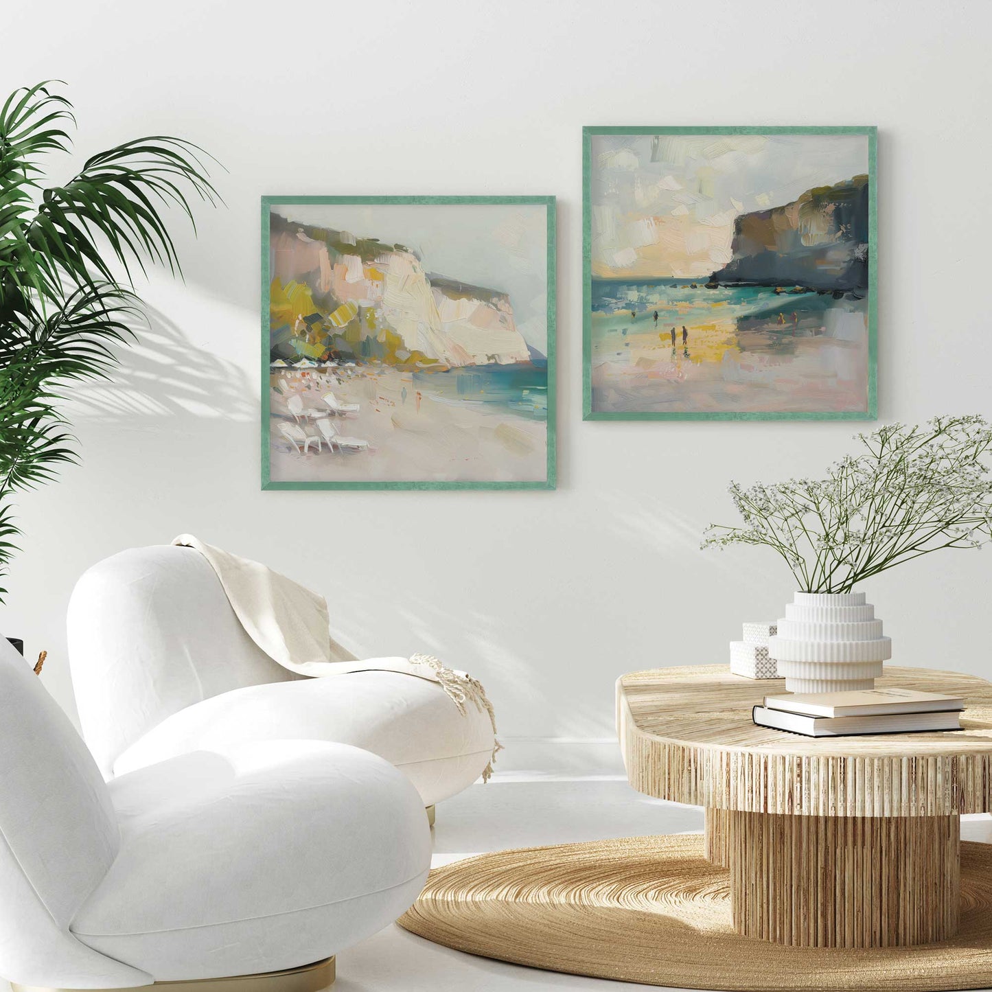 Seascape Sonata Set of 2 Print on Archival Matte Paper