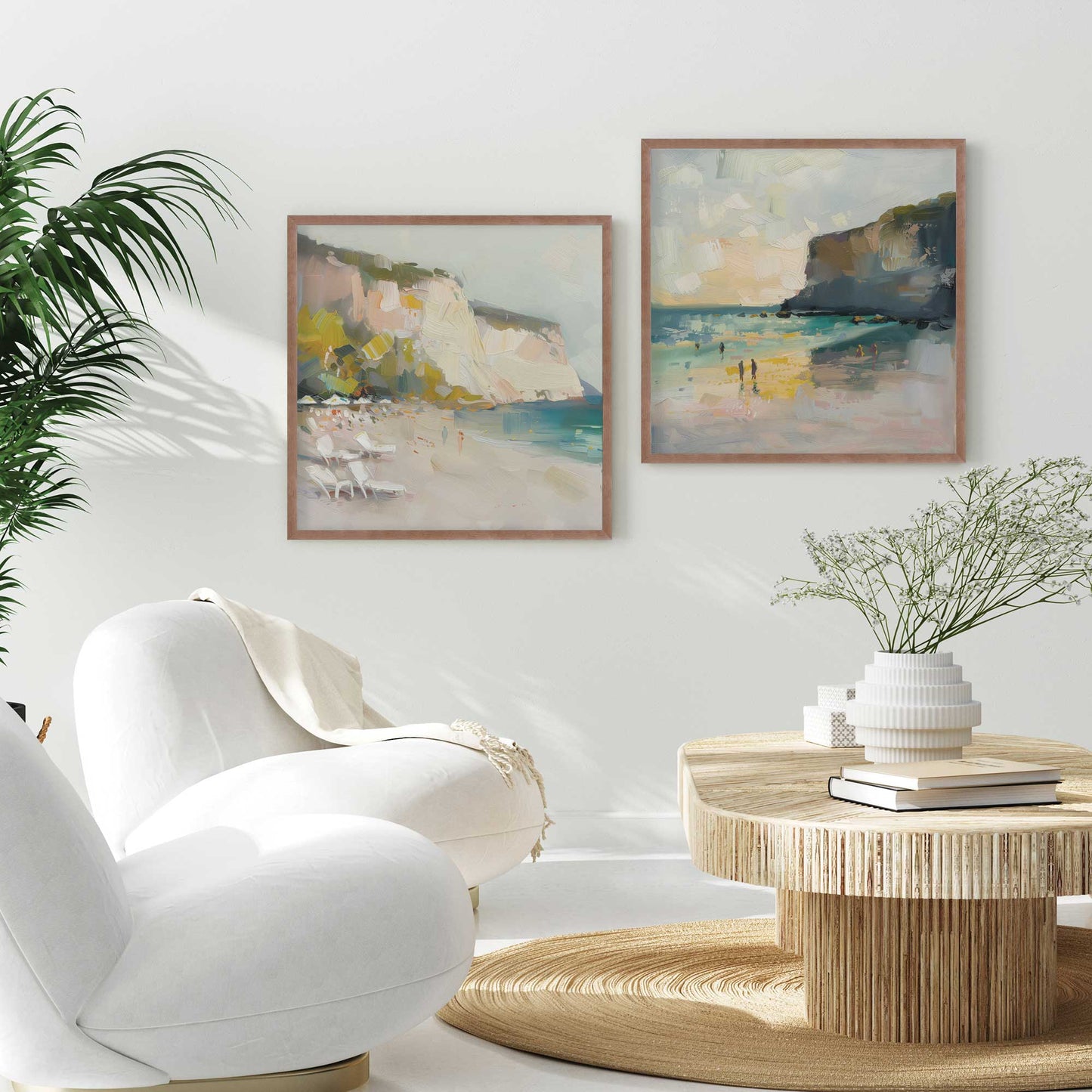 Seascape Sonata Set of 2 Print on Archival Matte Paper