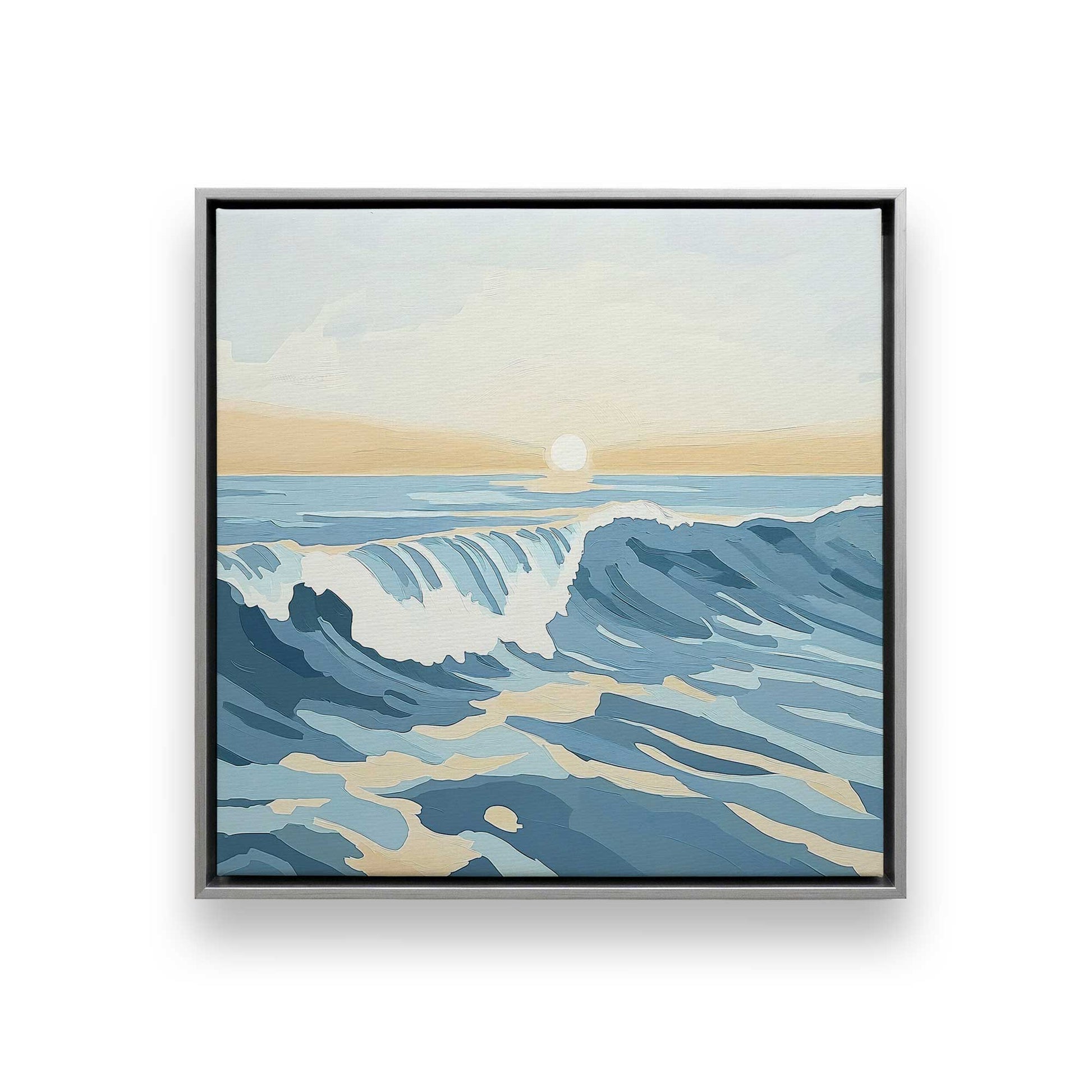 [Color:Polished Chrome], Picture of art in a Polished Chrome frame