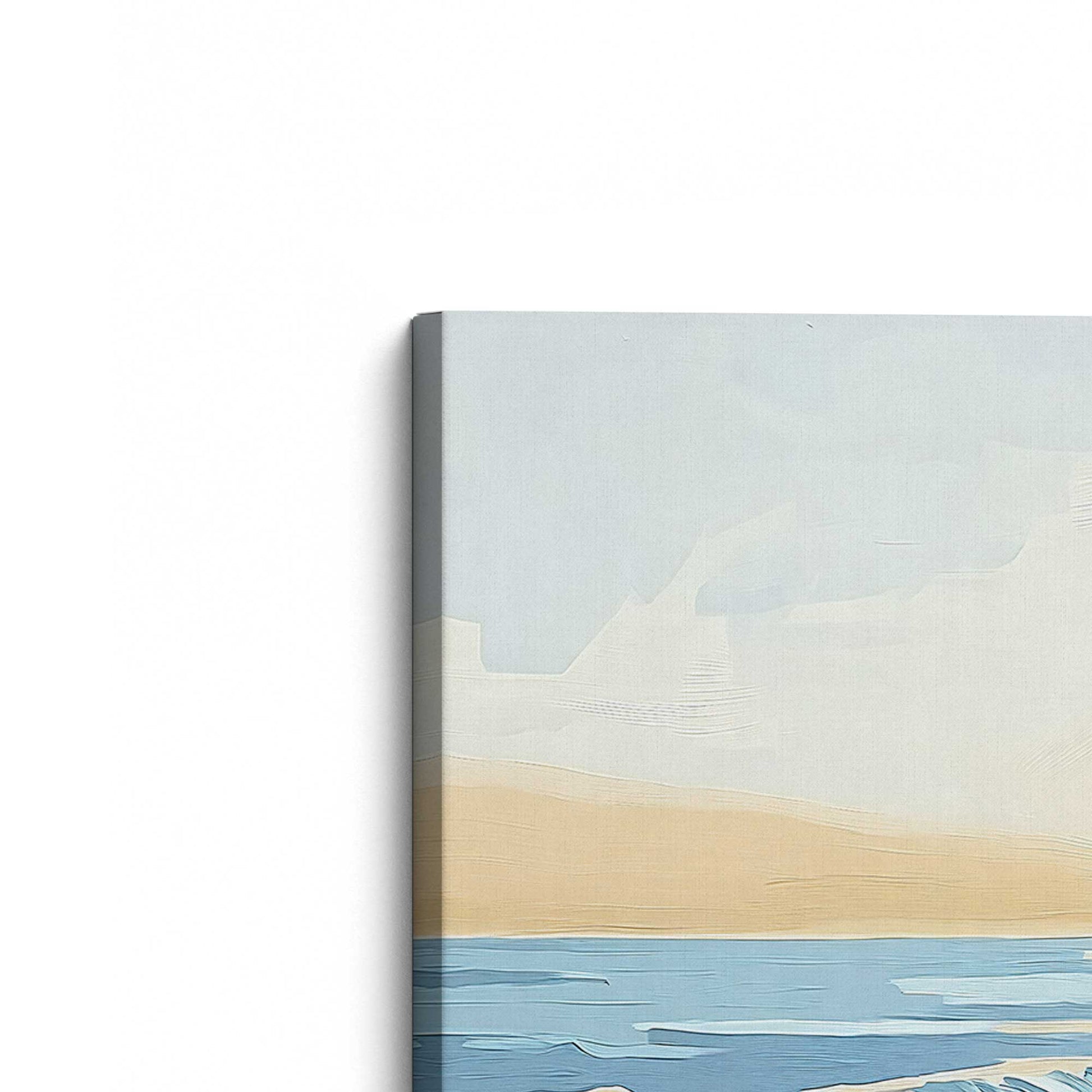 [Color:Stretched Canvas], Picture of art at an angle