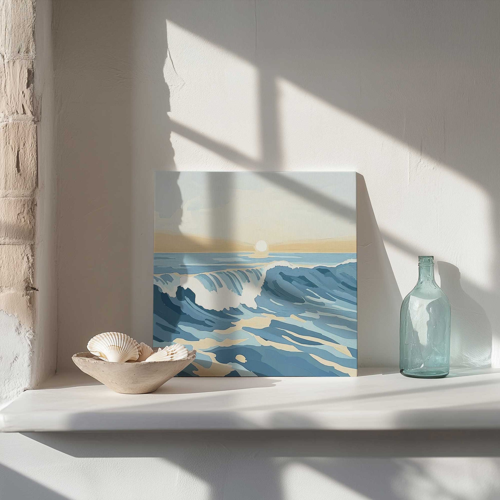 Picture of art in a room