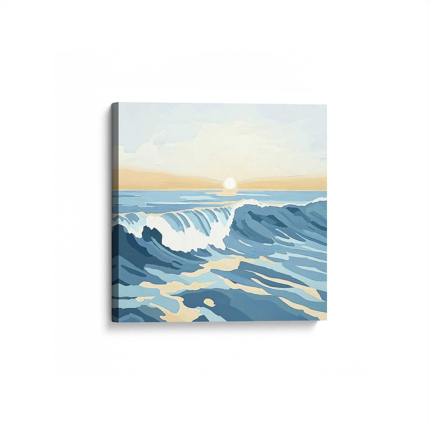 [Color:Stretched Canvas], Picture of the corner of the art