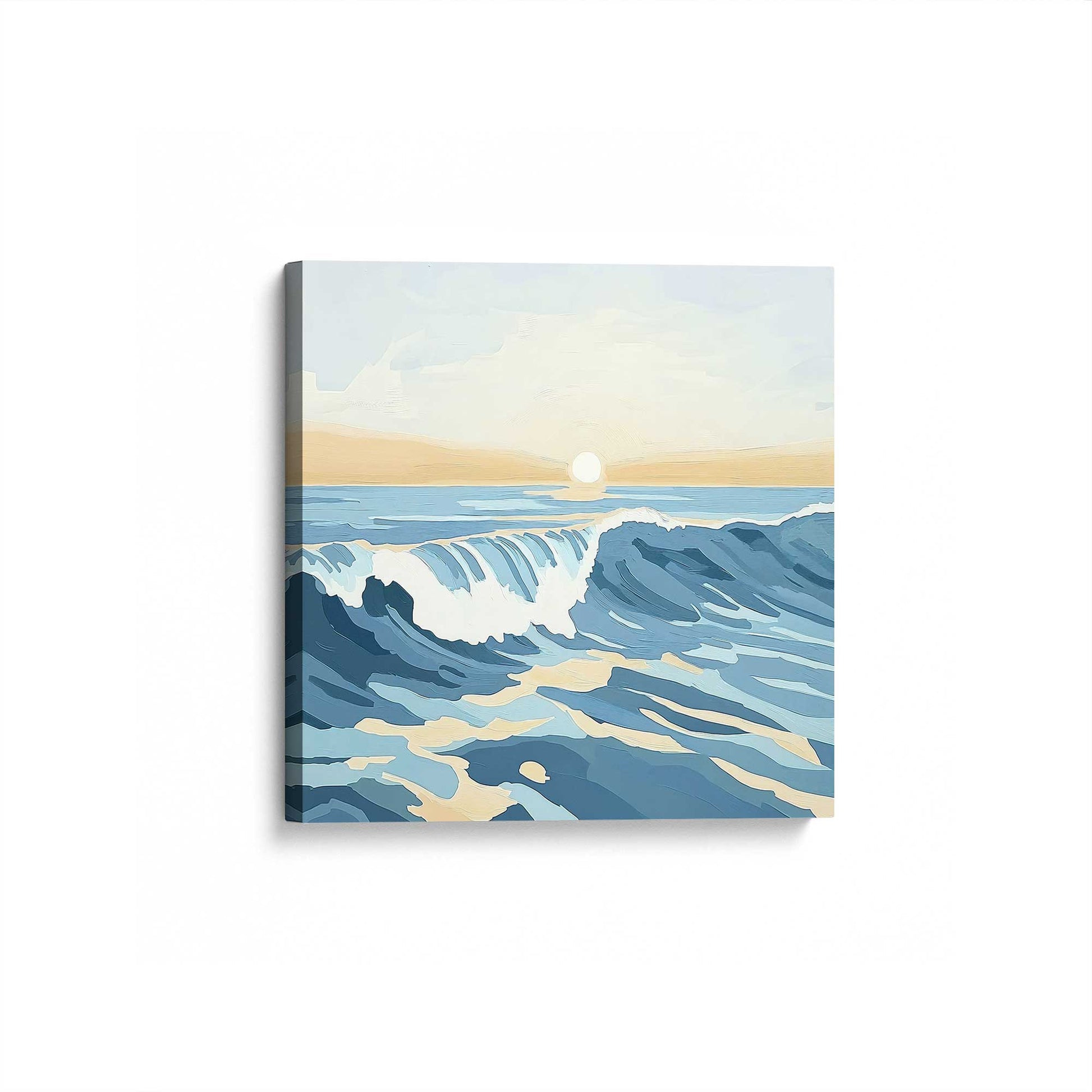 [Color:Stretched Canvas], Picture of the corner of the art