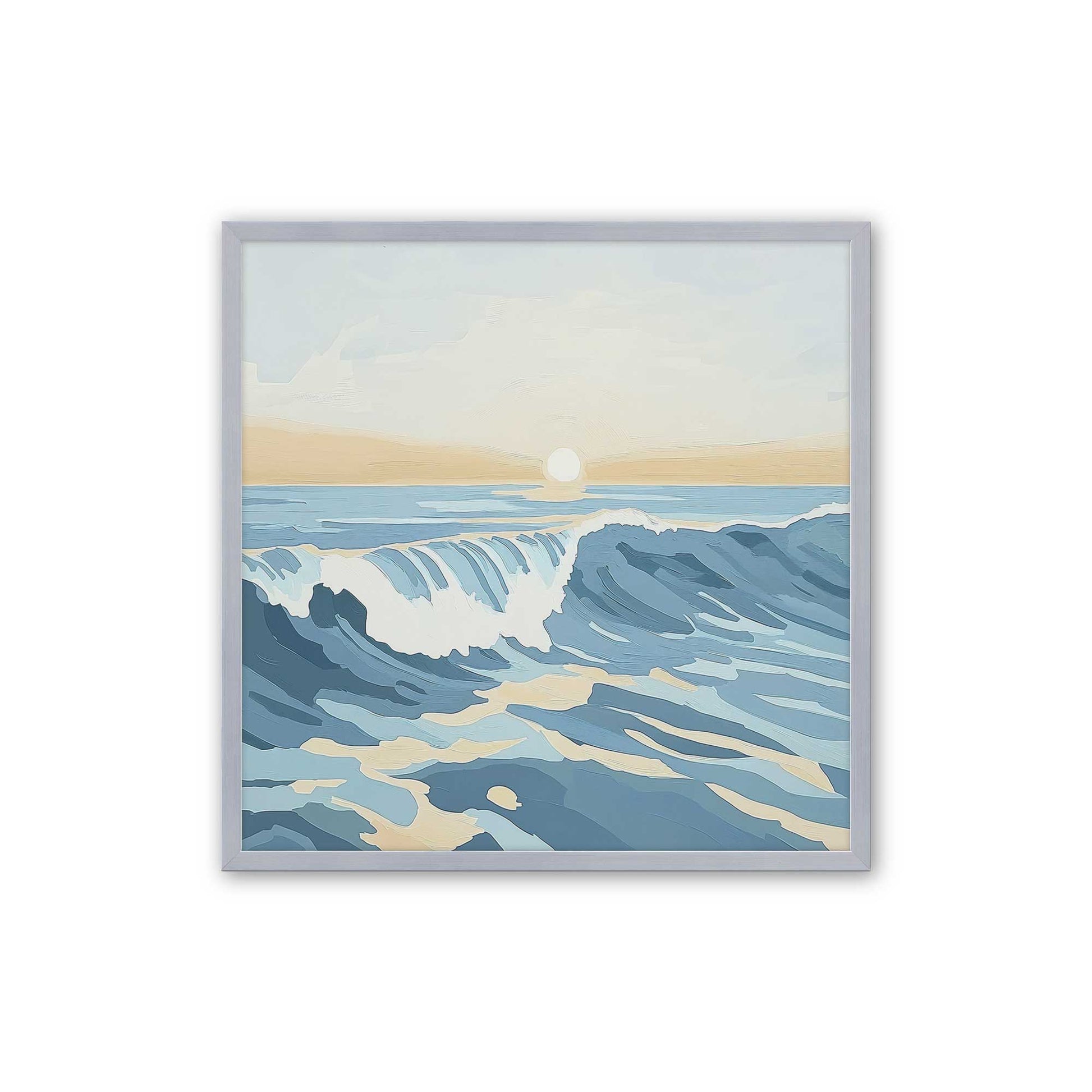 [Color:Polished Chrome], Picture of art in a Polished Chrome frame