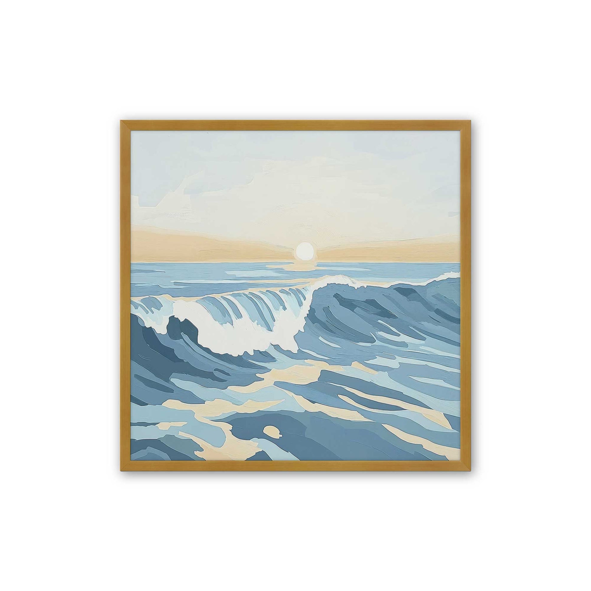 [Color:Polished Gold], Picture of art in a Polished Gold frame