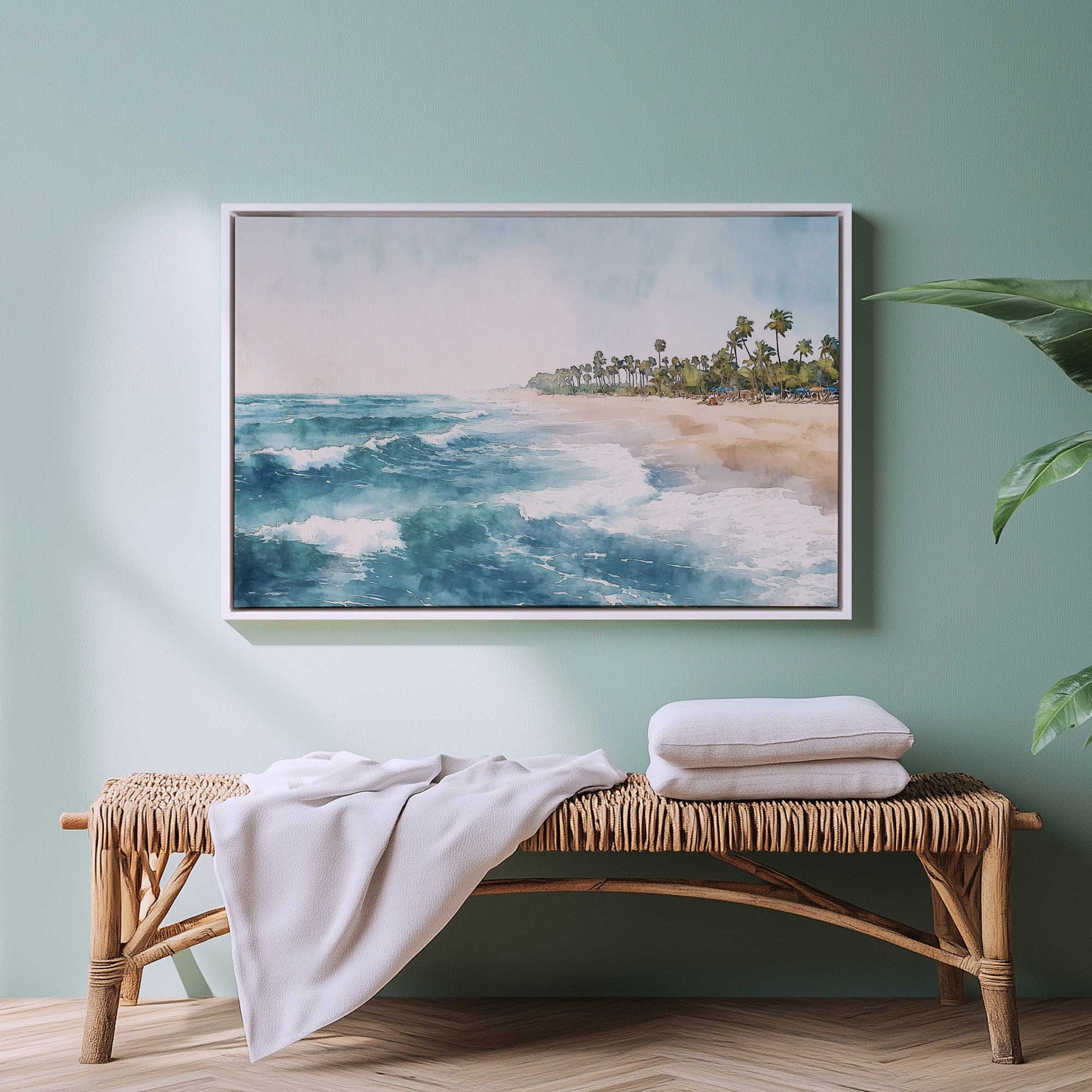 Picture of art in a room