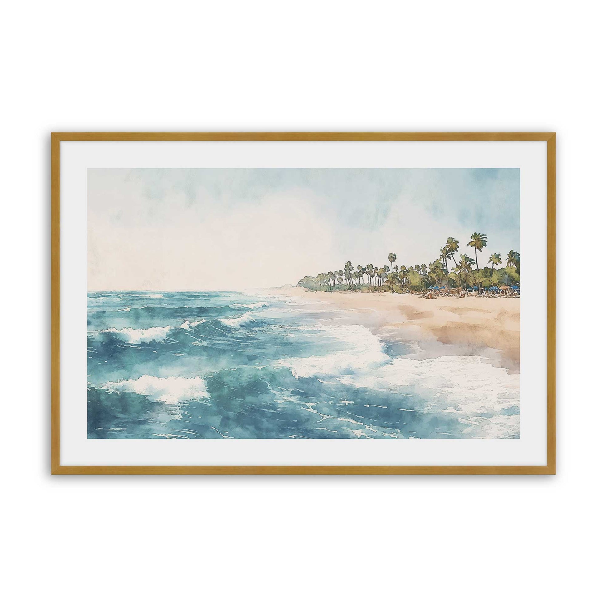 [Color:Polished Gold], Picture of art in a Polished Gold frame