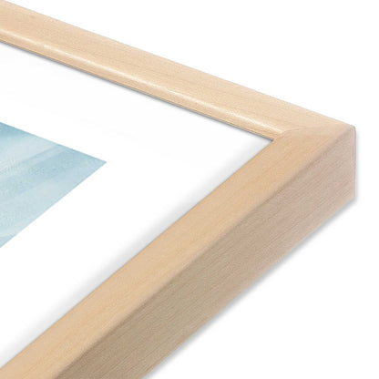 [Color:Raw Maple], Picture of art in a Raw Maple frame at an angle