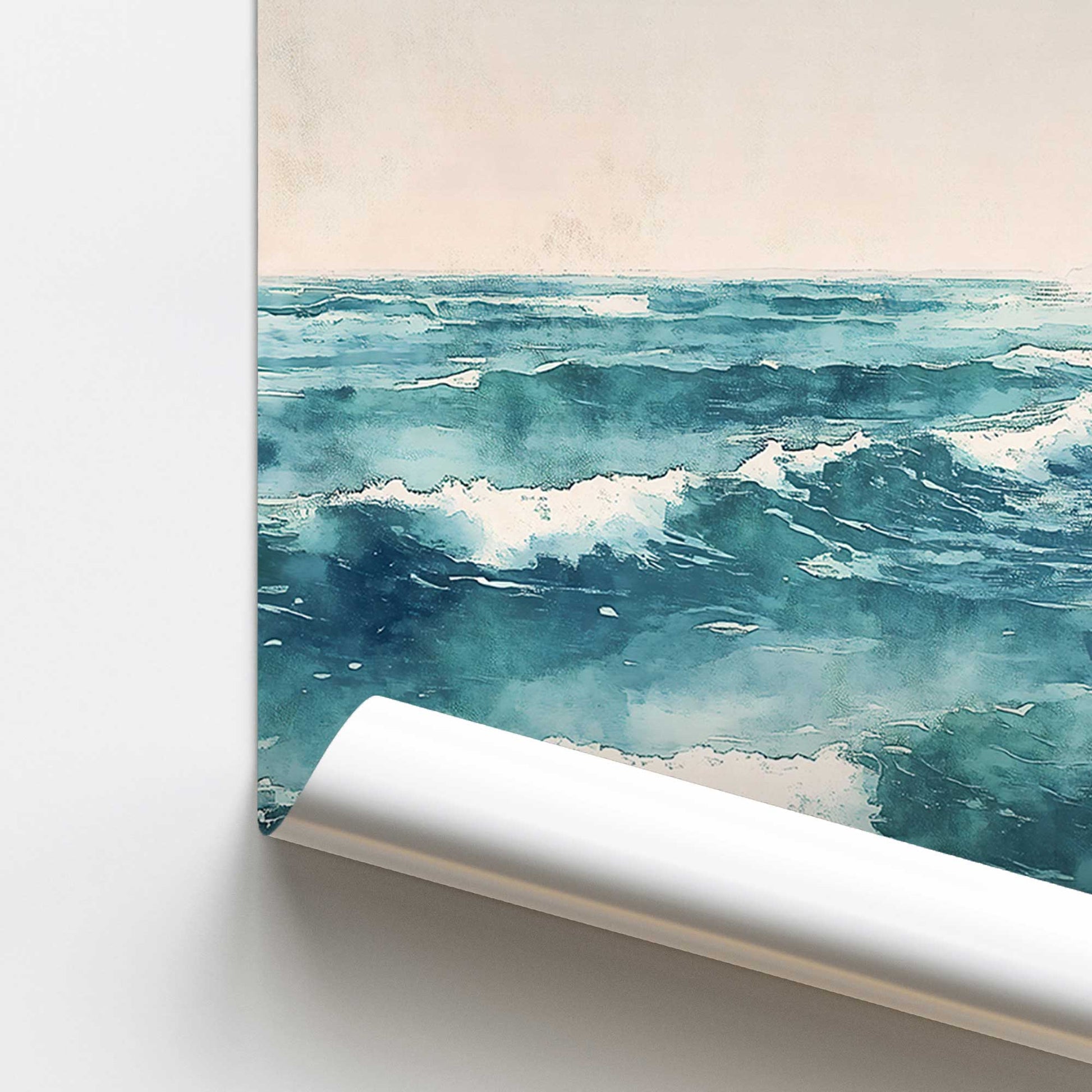 [Color:Rolled Print], Picture of close up of art
