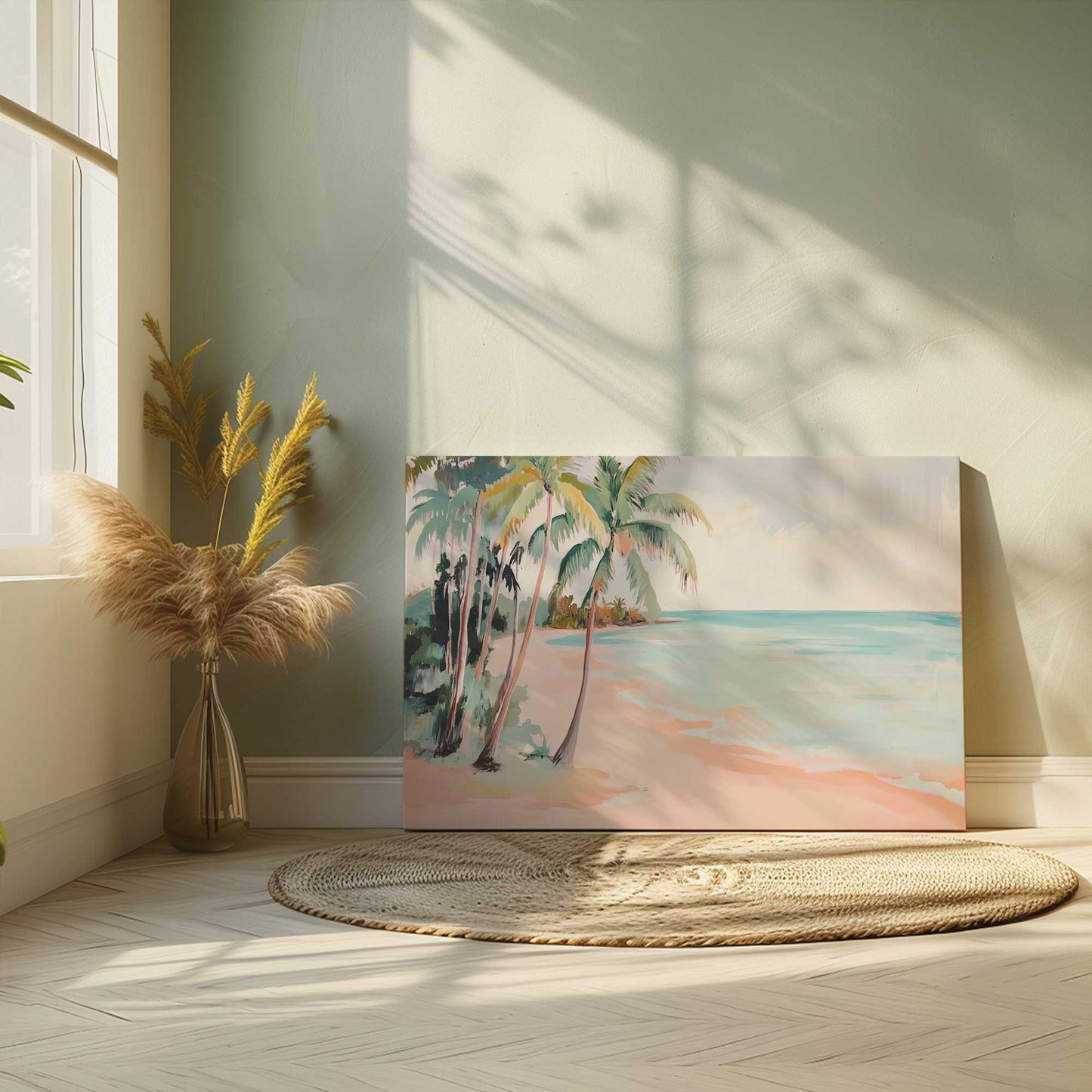 Picture of art in a room