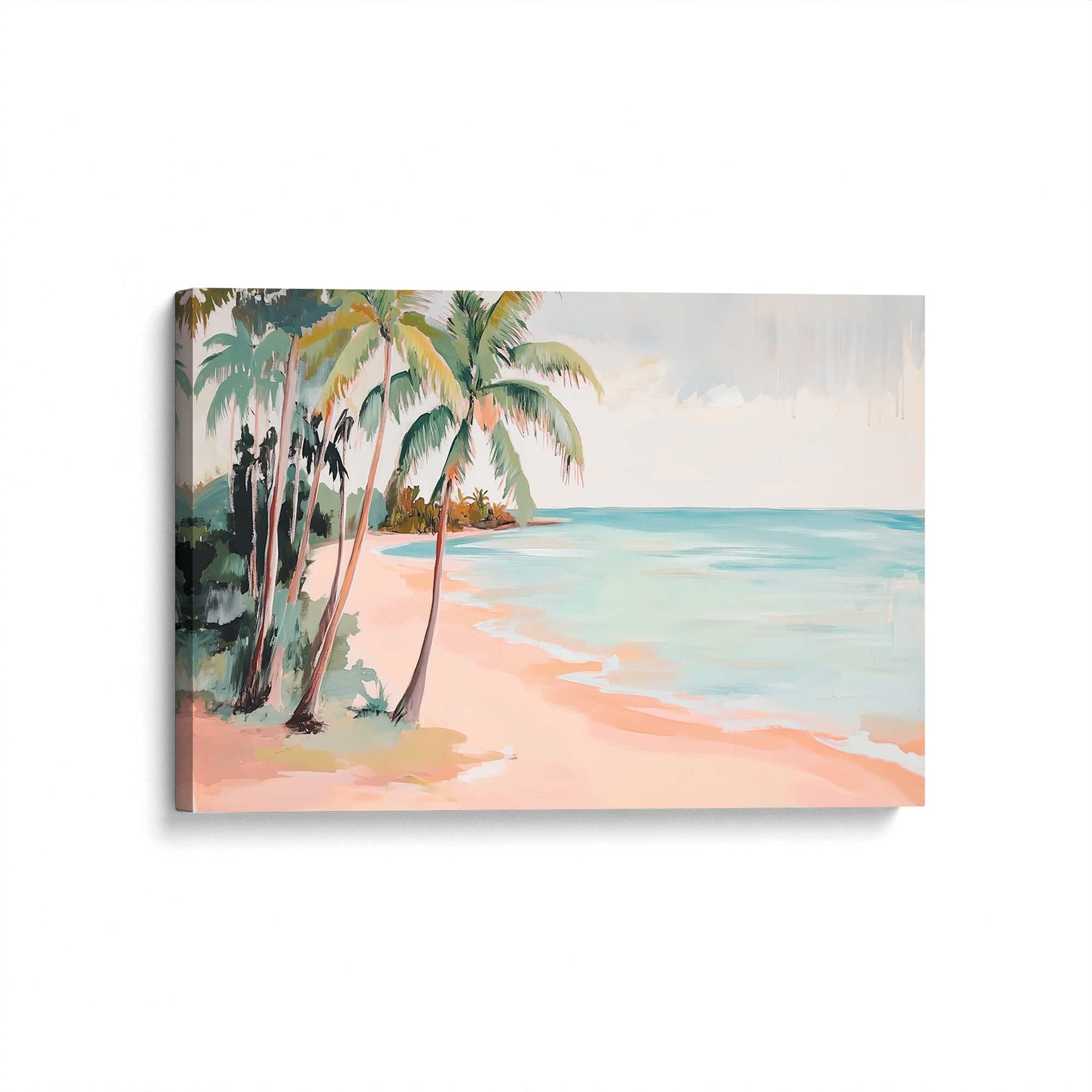[Color:Stretched Canvas], Picture of art at an angle