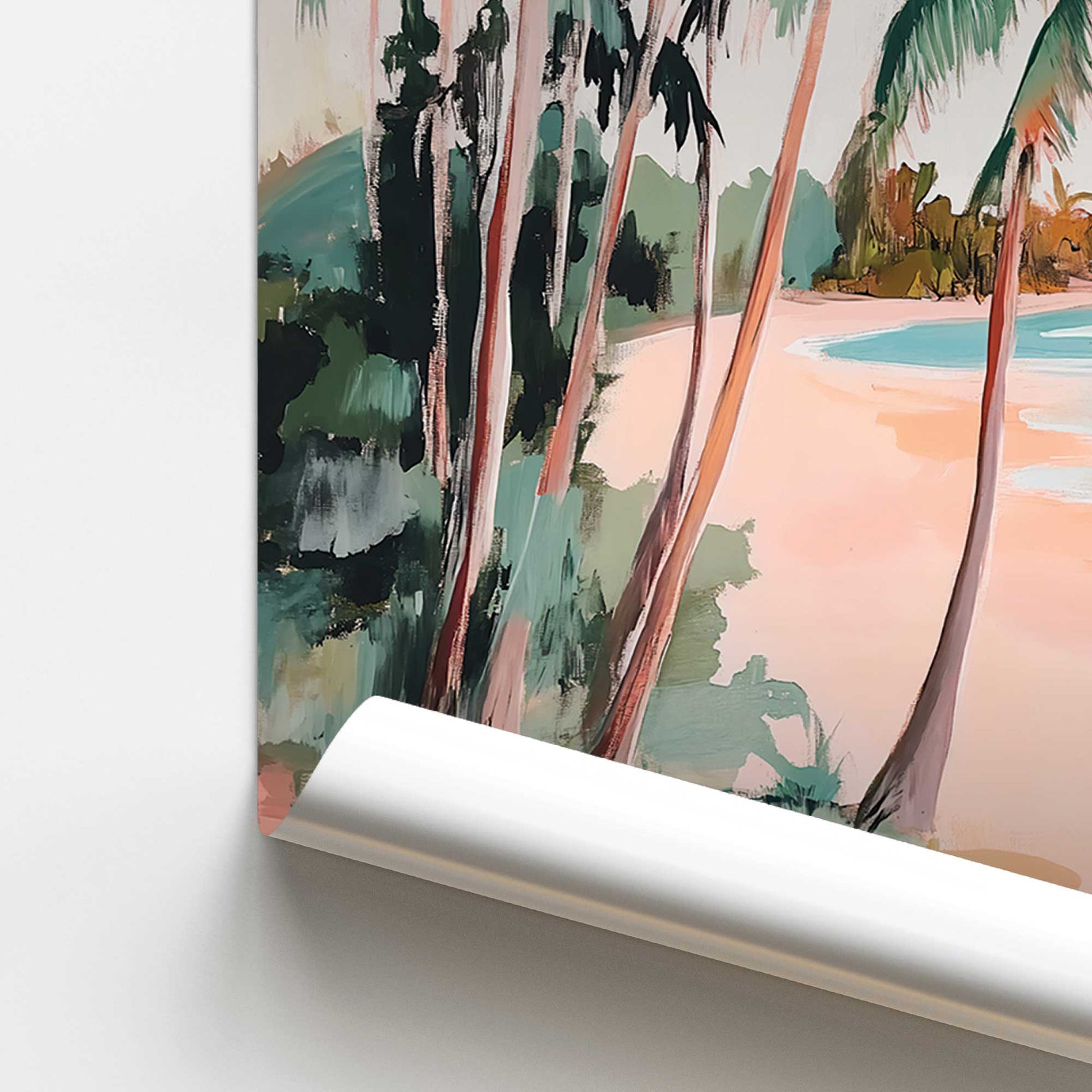 [Color:Rolled Print], Picture of close up of art