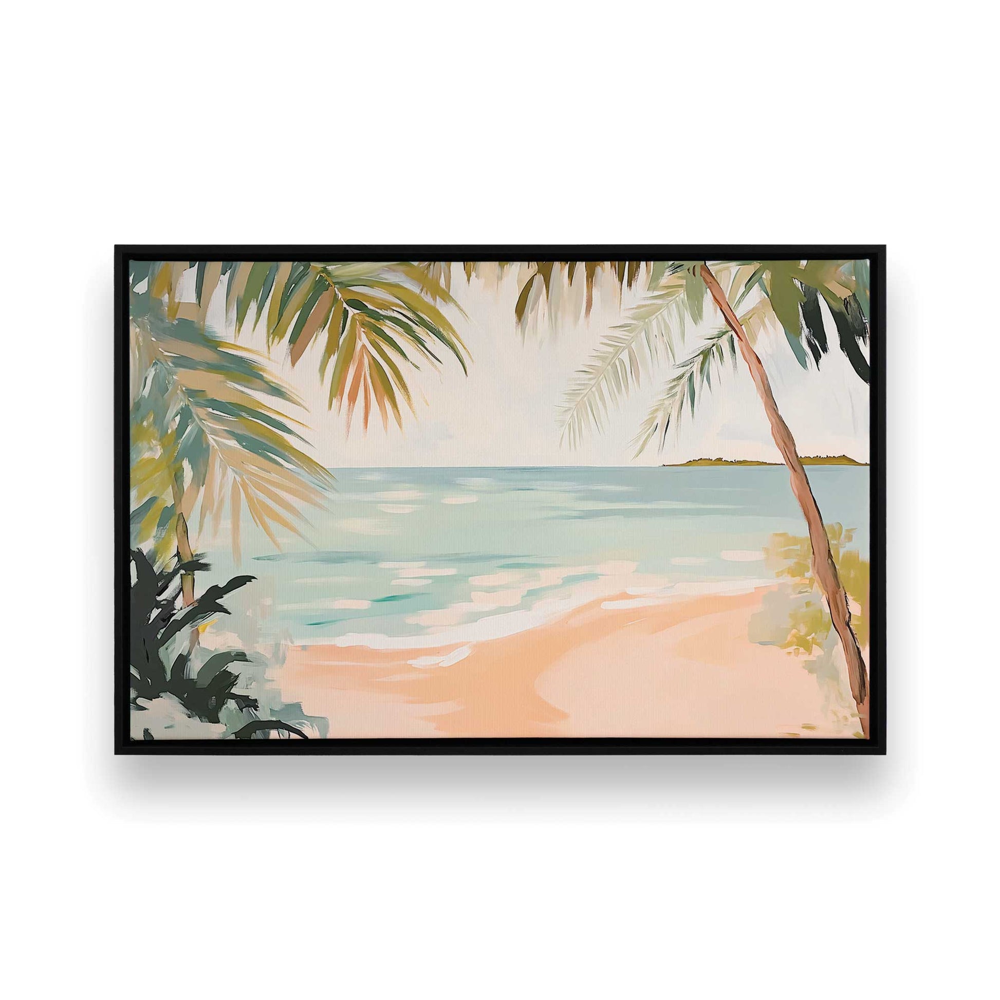 [Color:Satin Black], Picture of art in a Satin Black frame