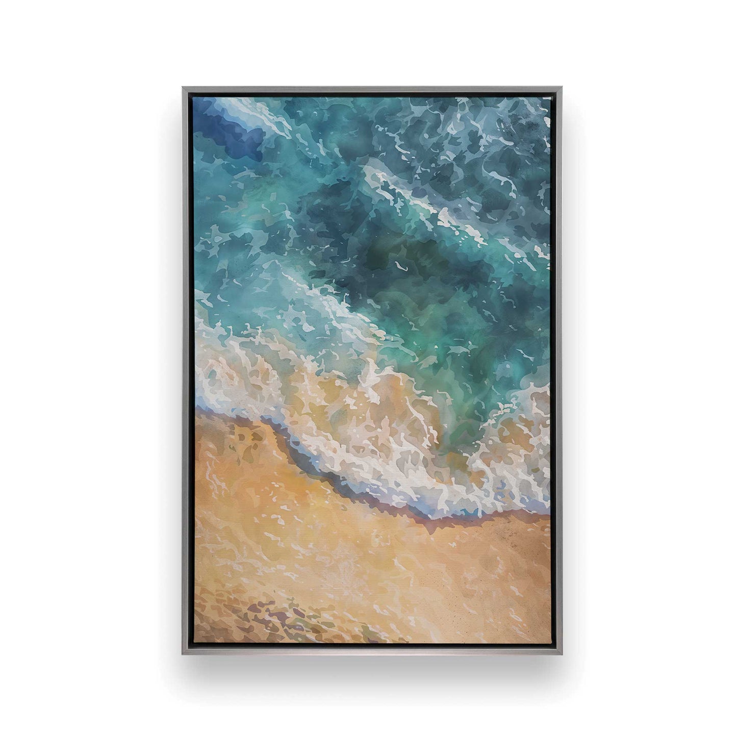 [Color:Polished Chrome], Picture of art in a Polished Chrome frame