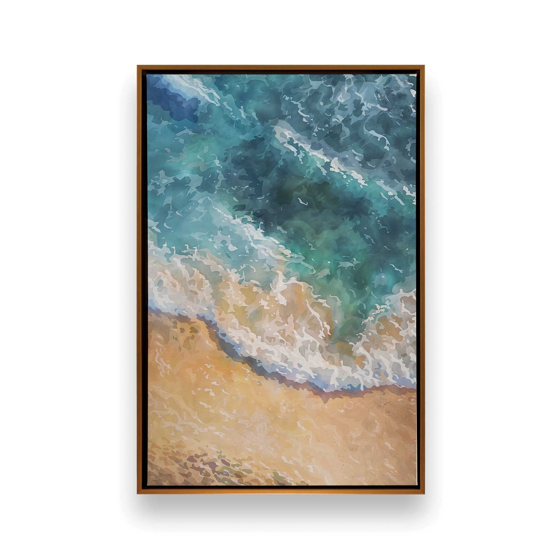 [Color:Polished Gold], Picture of art in a Polished Gold frame