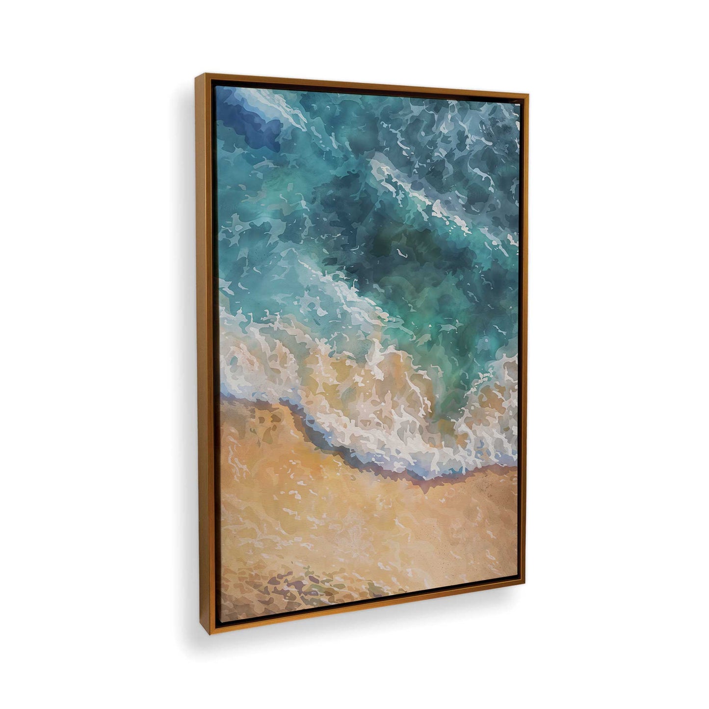 [Color:Polished Gold], Picture of the corner of the art