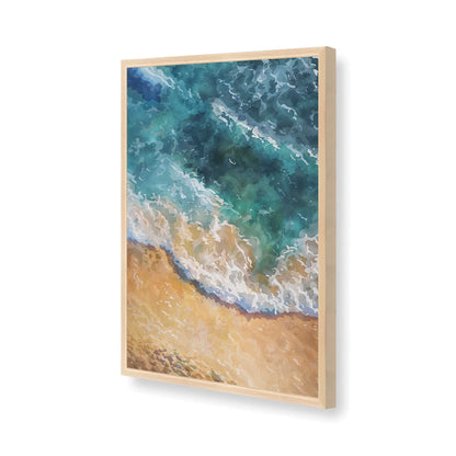 [Color:Raw Maple], Picture of art in a Raw Maple frame of the corner