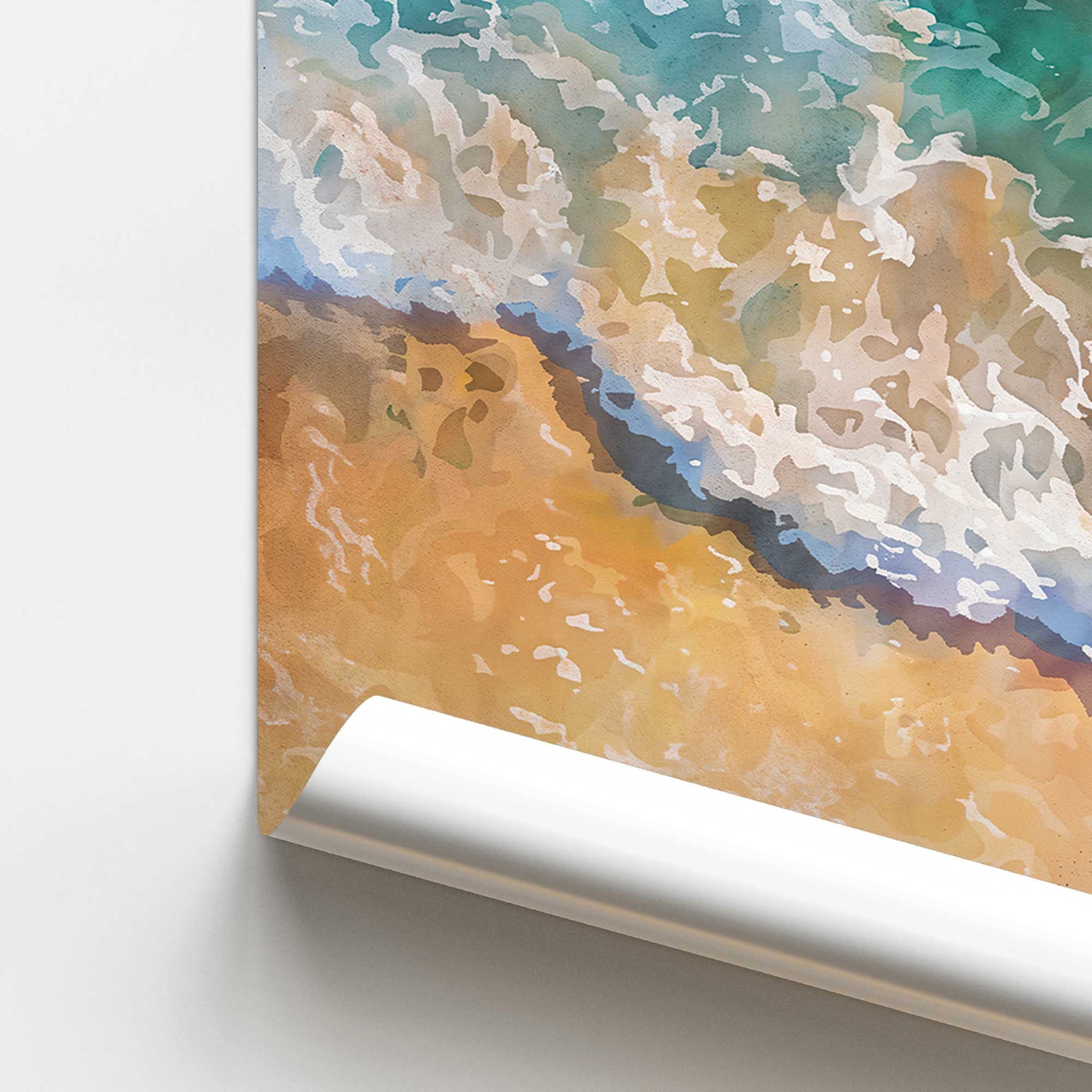 [Color:Rolled Print], Picture of close up of art