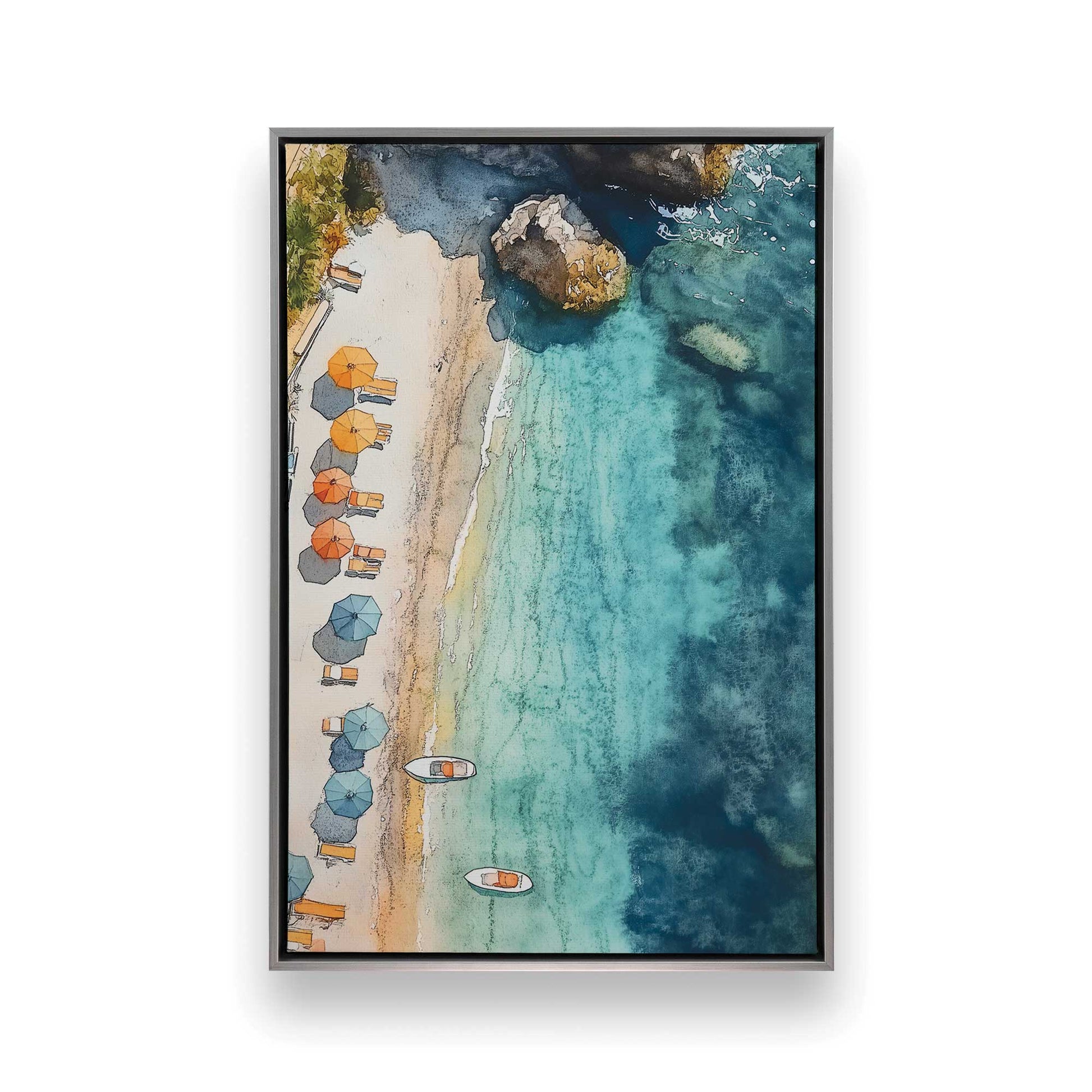 [Color:Polished Chrome], Picture of art in a Polished Chrome frame