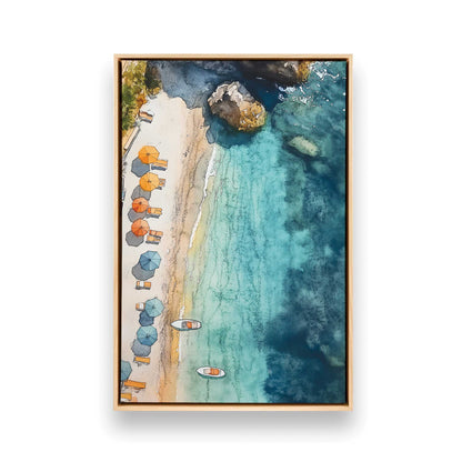 [Color:American Maple], Picture of art in a American Maple frame