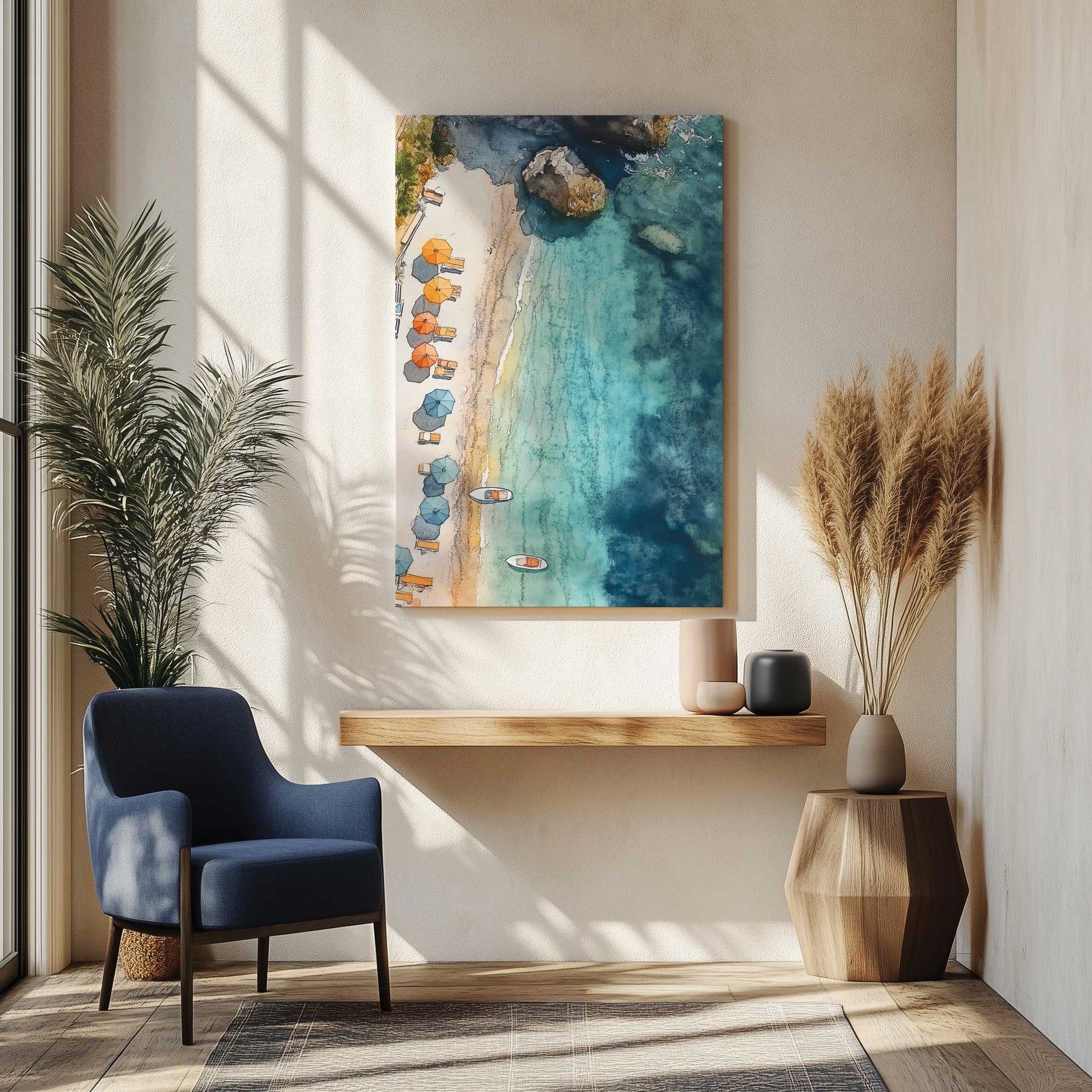 Picture of art in a room