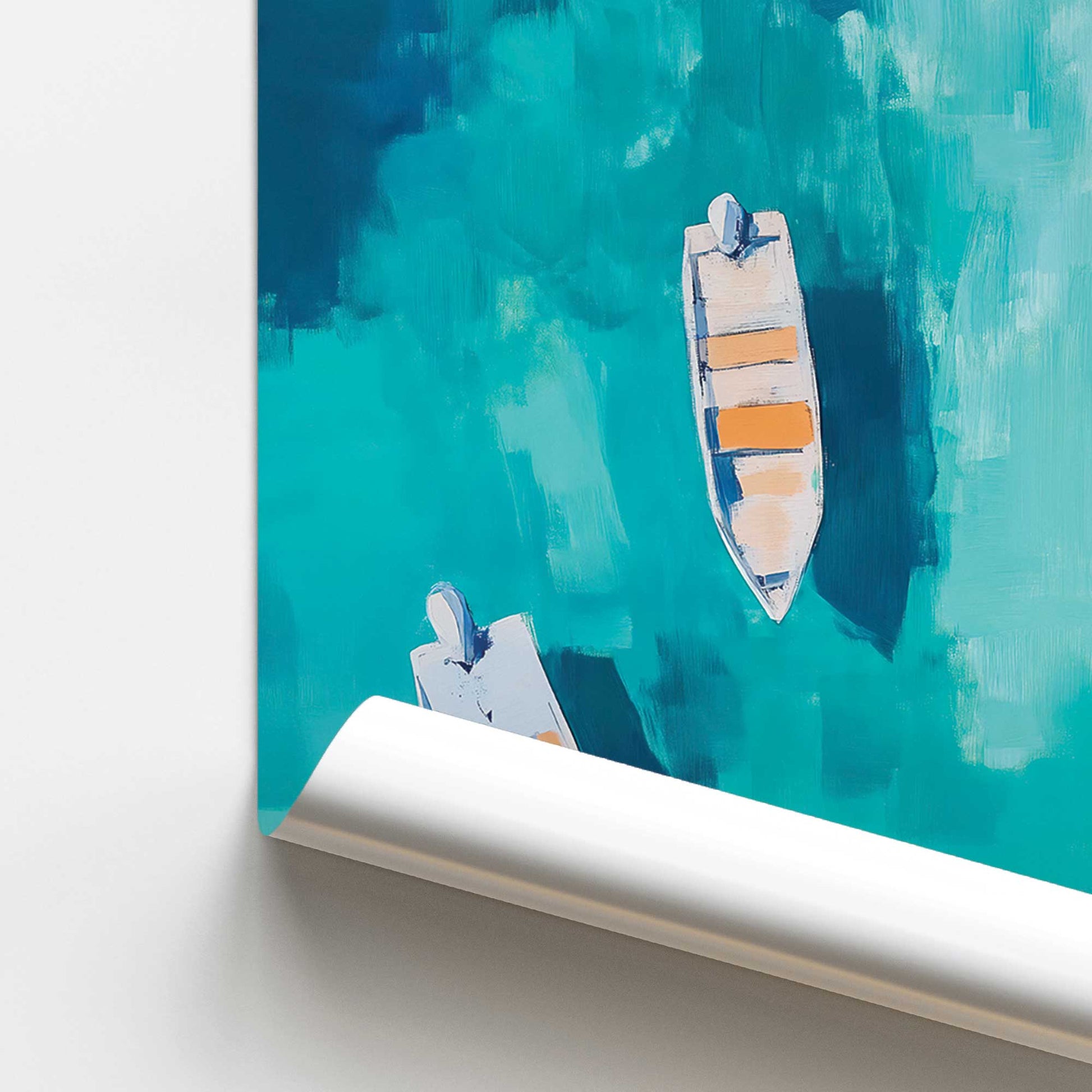 [Color:Rolled Print], Picture of close up of art