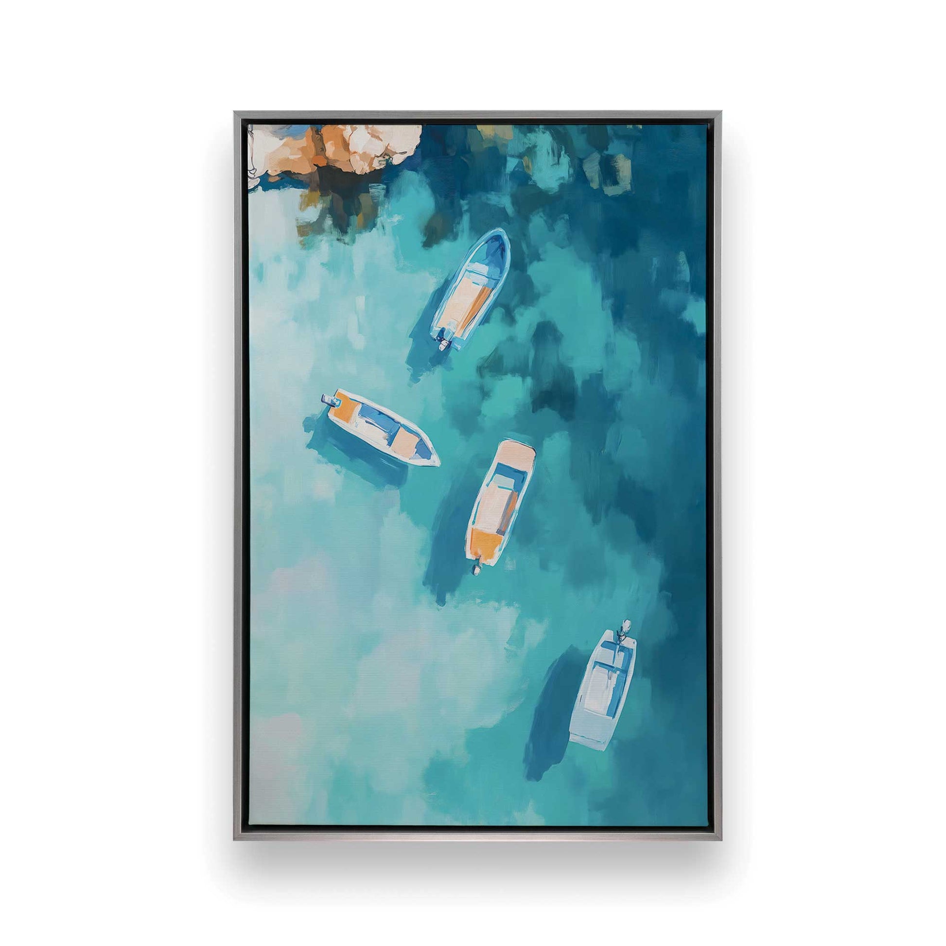 [Color:Polished Chrome], Picture of art in a Polished Chrome frame
