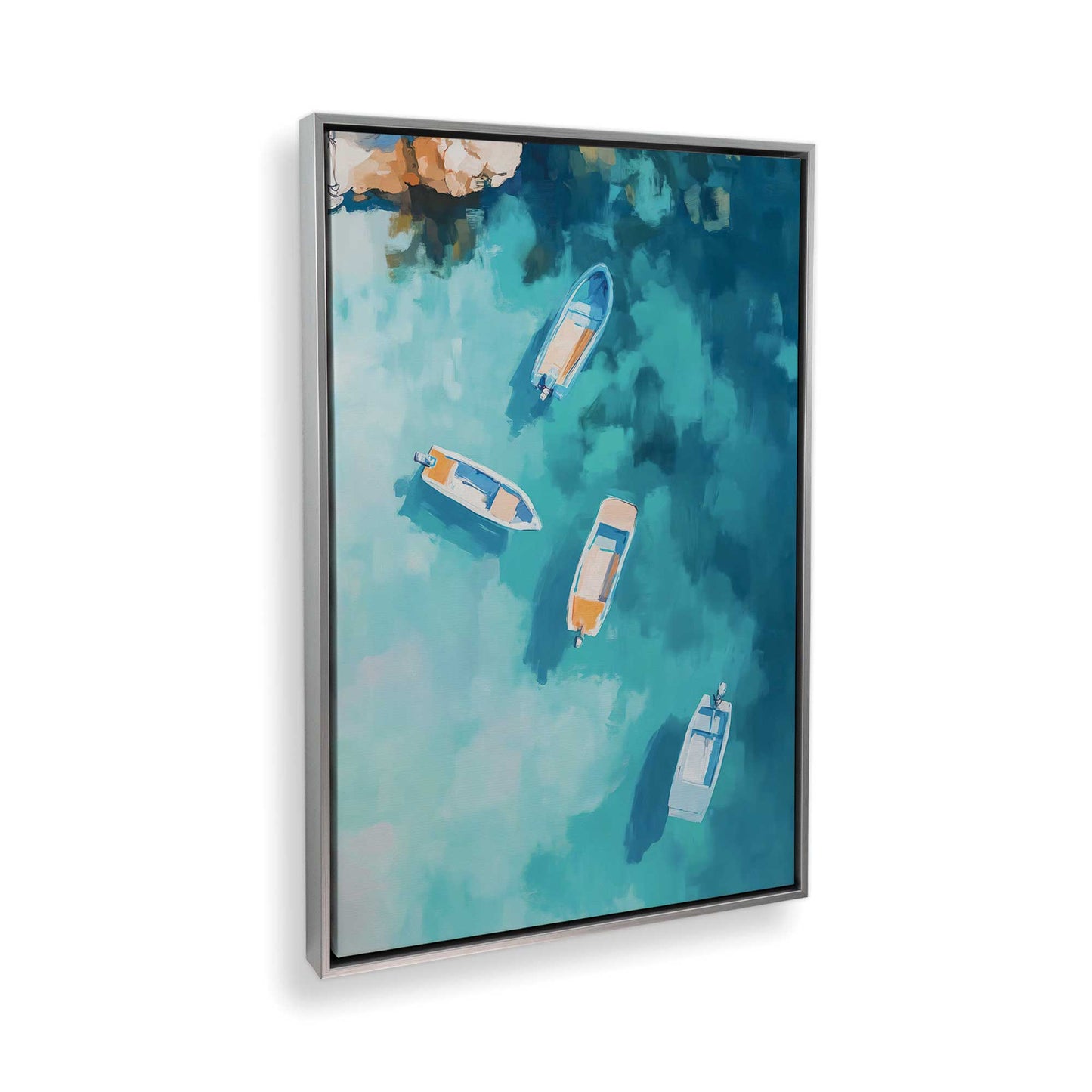 [Color:Polished Chrome], Picture of the corner of the art