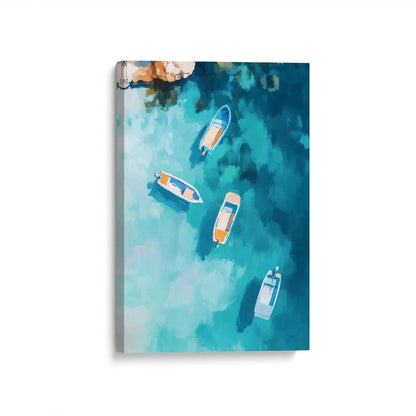 [Color:Stretched Canvas], Picture of art at an angle