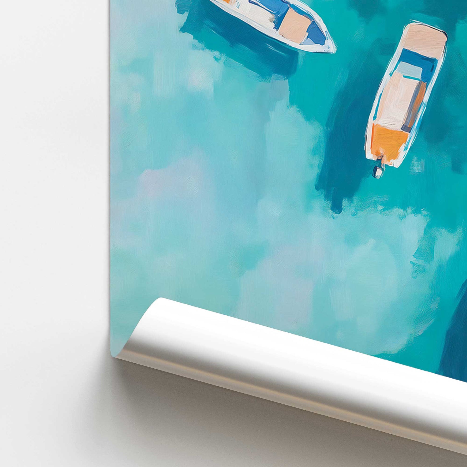 [Color:Rolled Print], Picture of close up of art