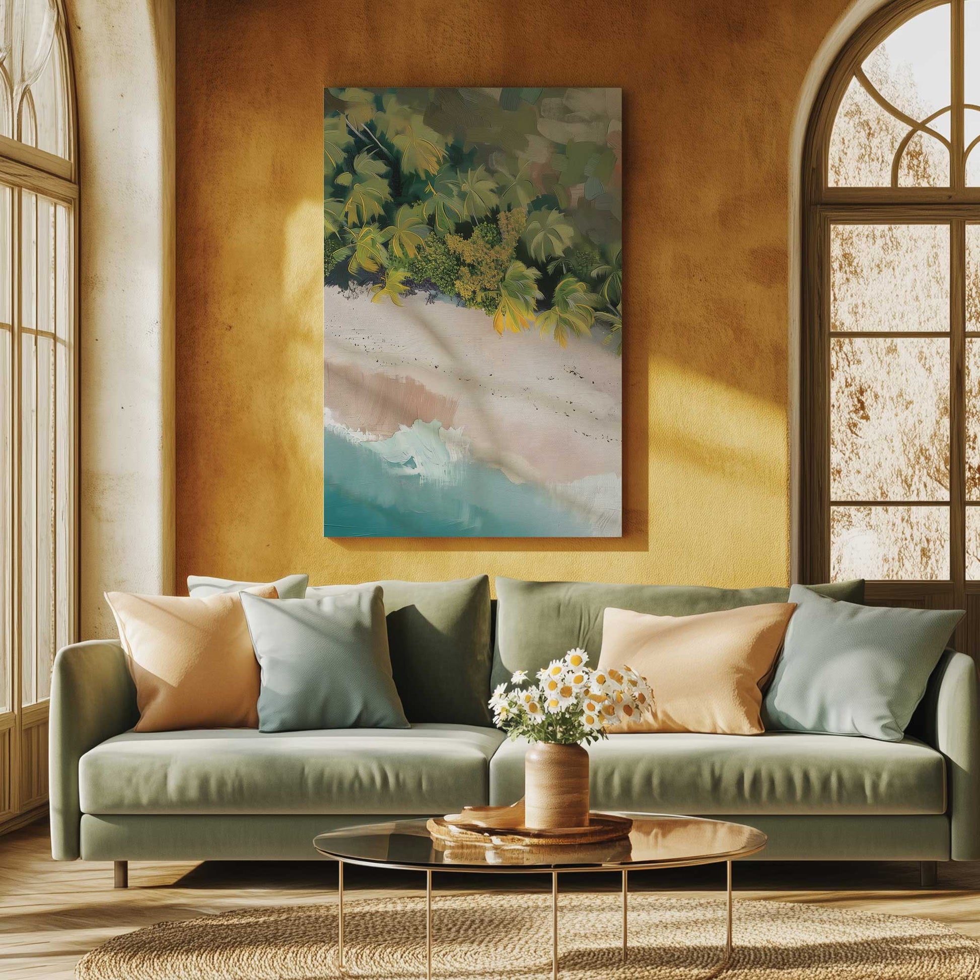 Picture of art in a room