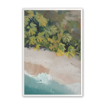 [Color:Opaque White], Picture of art in a Opaque White frame