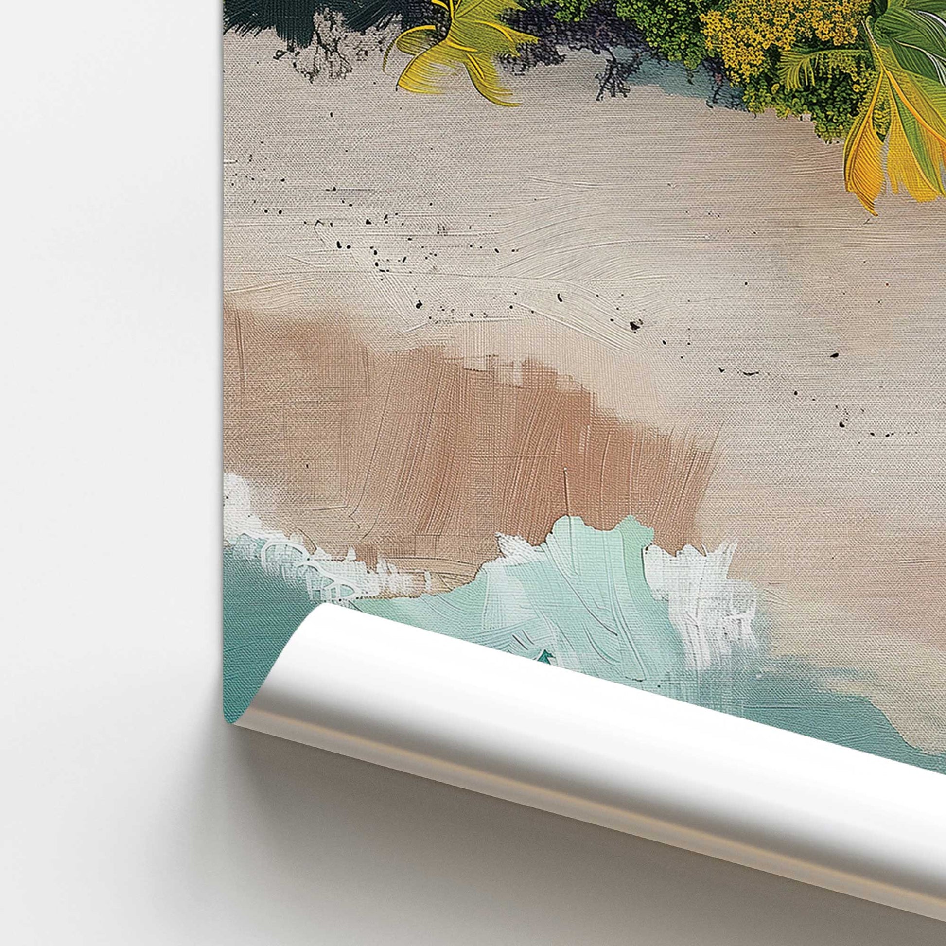 [Color:Rolled Print], Picture of close up of art