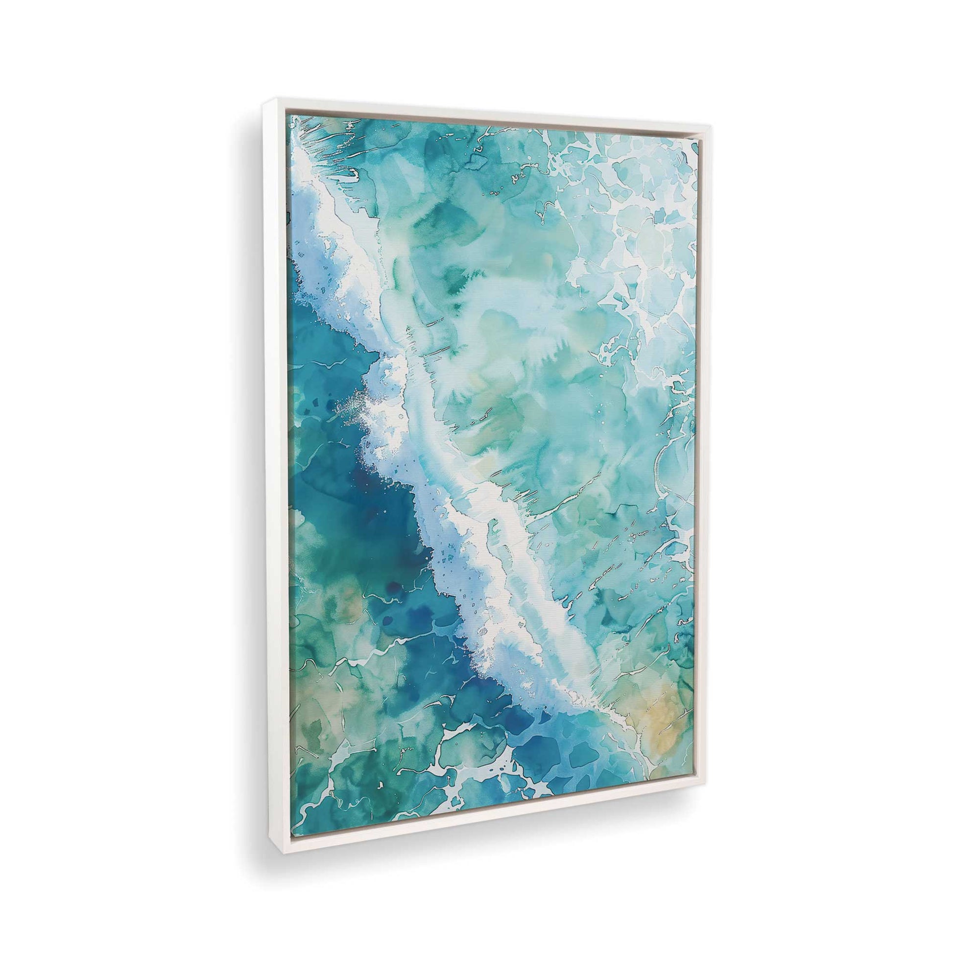 [Color:Opaque White], Picture of the corner of the art