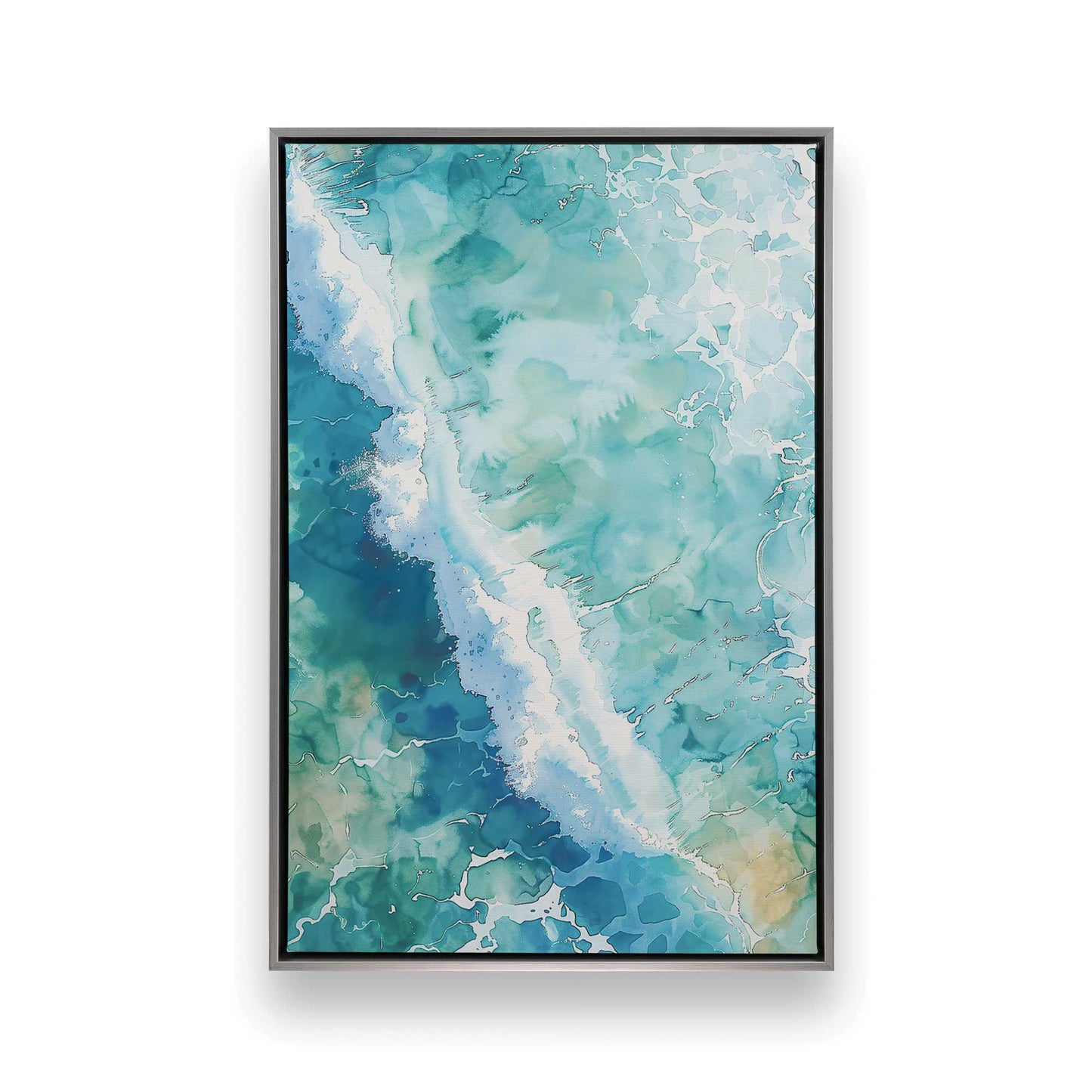 [Color:Polished Chrome], Picture of art in a Polished Chrome frame