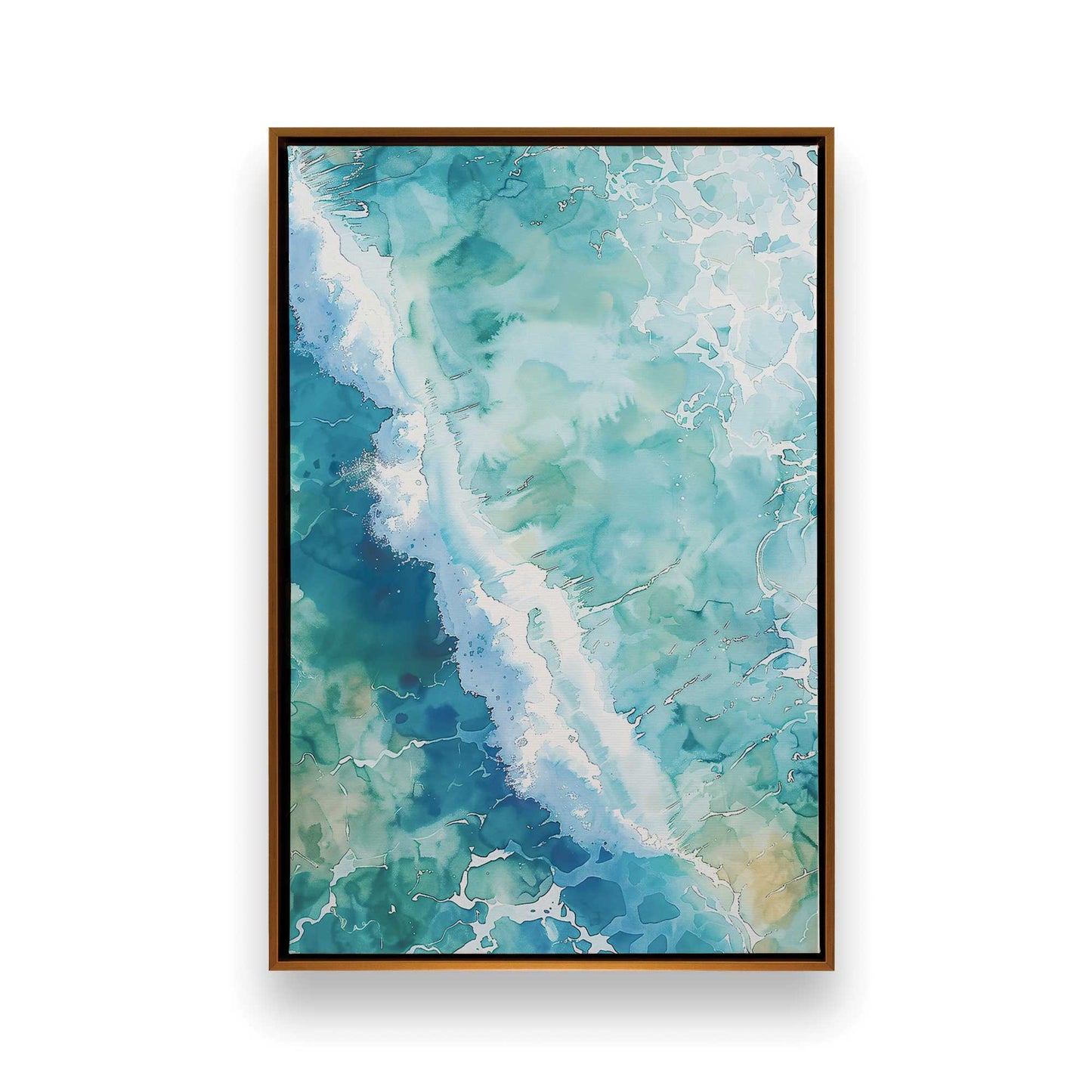 [Color:Polished Gold], Picture of art in a Polished Gold frame