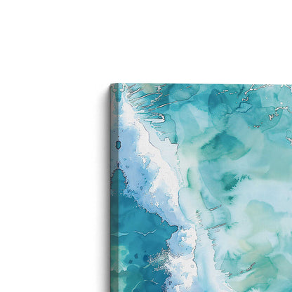[Color:Stretched Canvas], Picture of the corner of the art