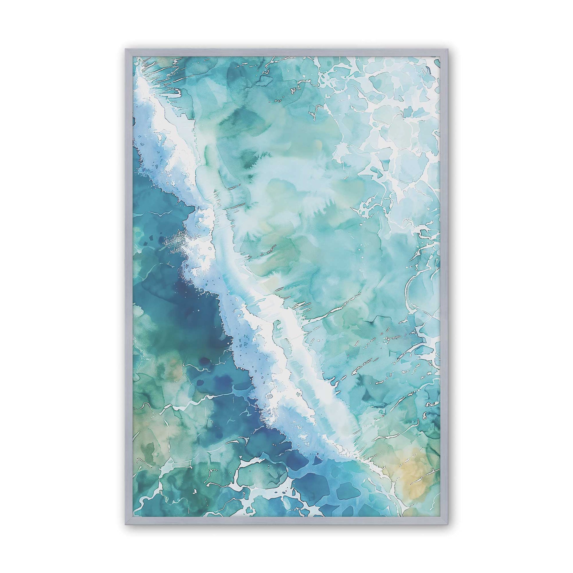 [Color:Polished Chrome], Picture of art in a Polished Chrome frame