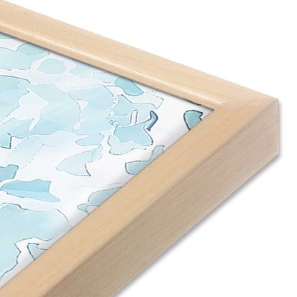 [Color:Raw Maple], Picture of art in a Raw Maple frame at an angle