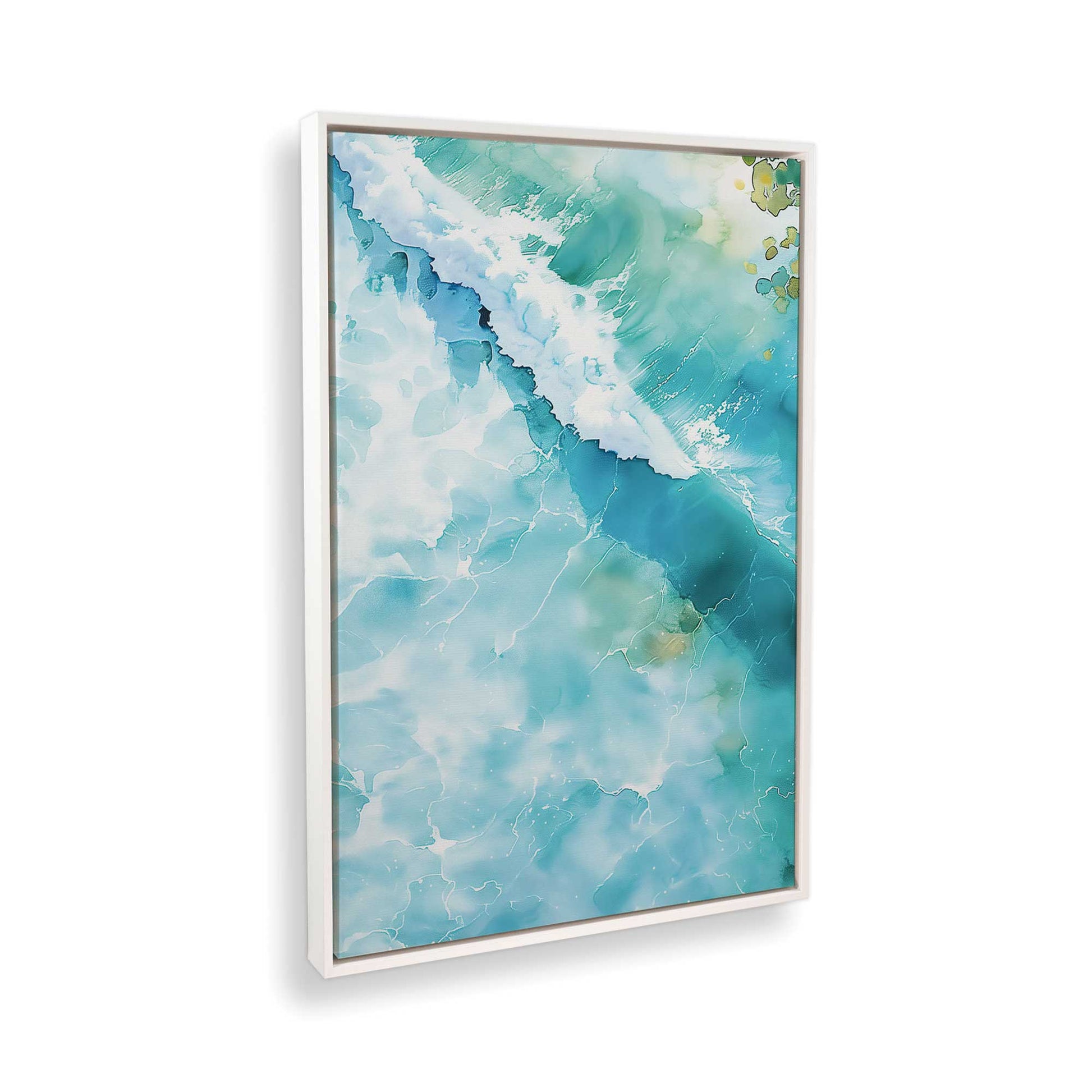 [Color:Opaque White], Picture of the corner of the art