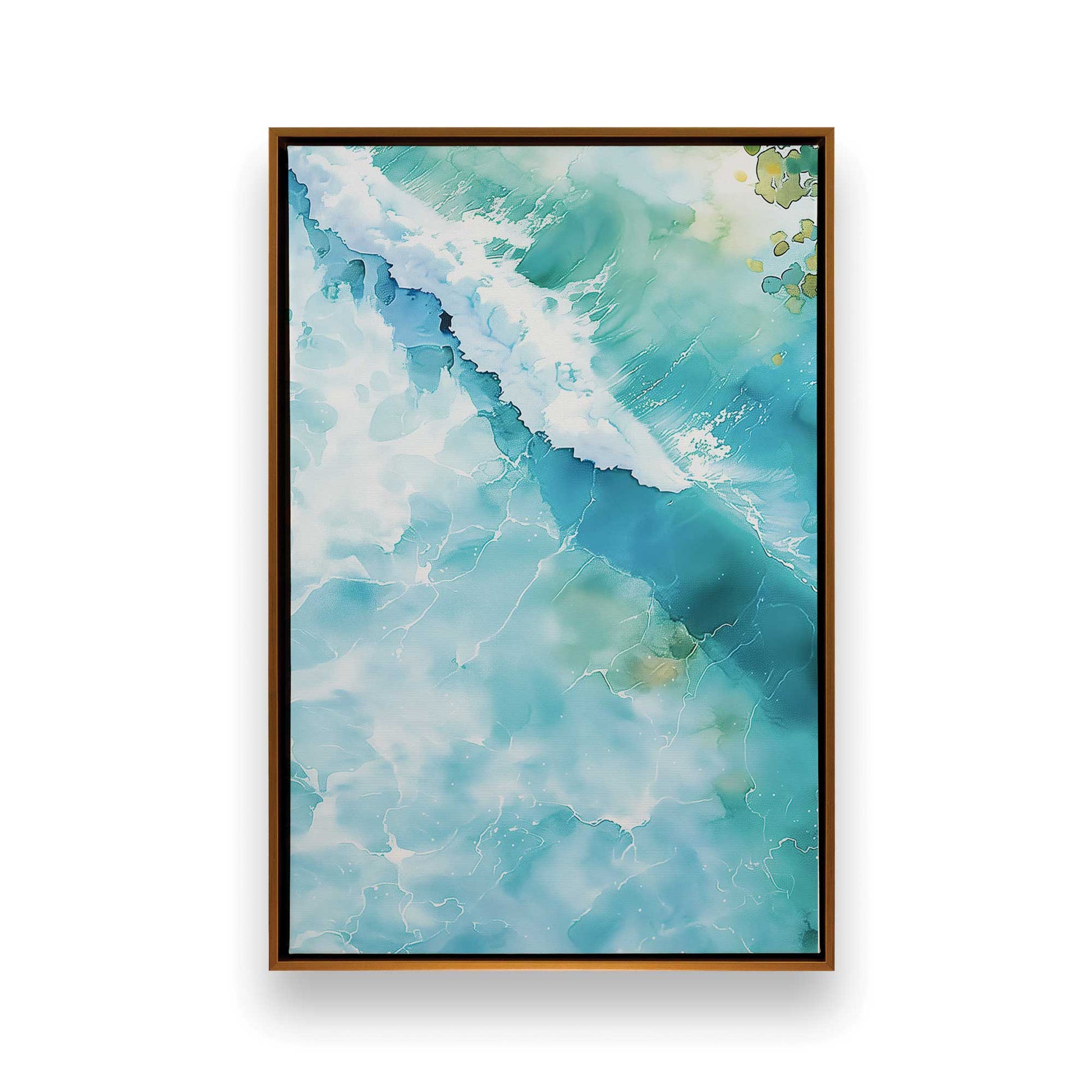 [Color:Polished Gold], Picture of art in a Polished Gold frame