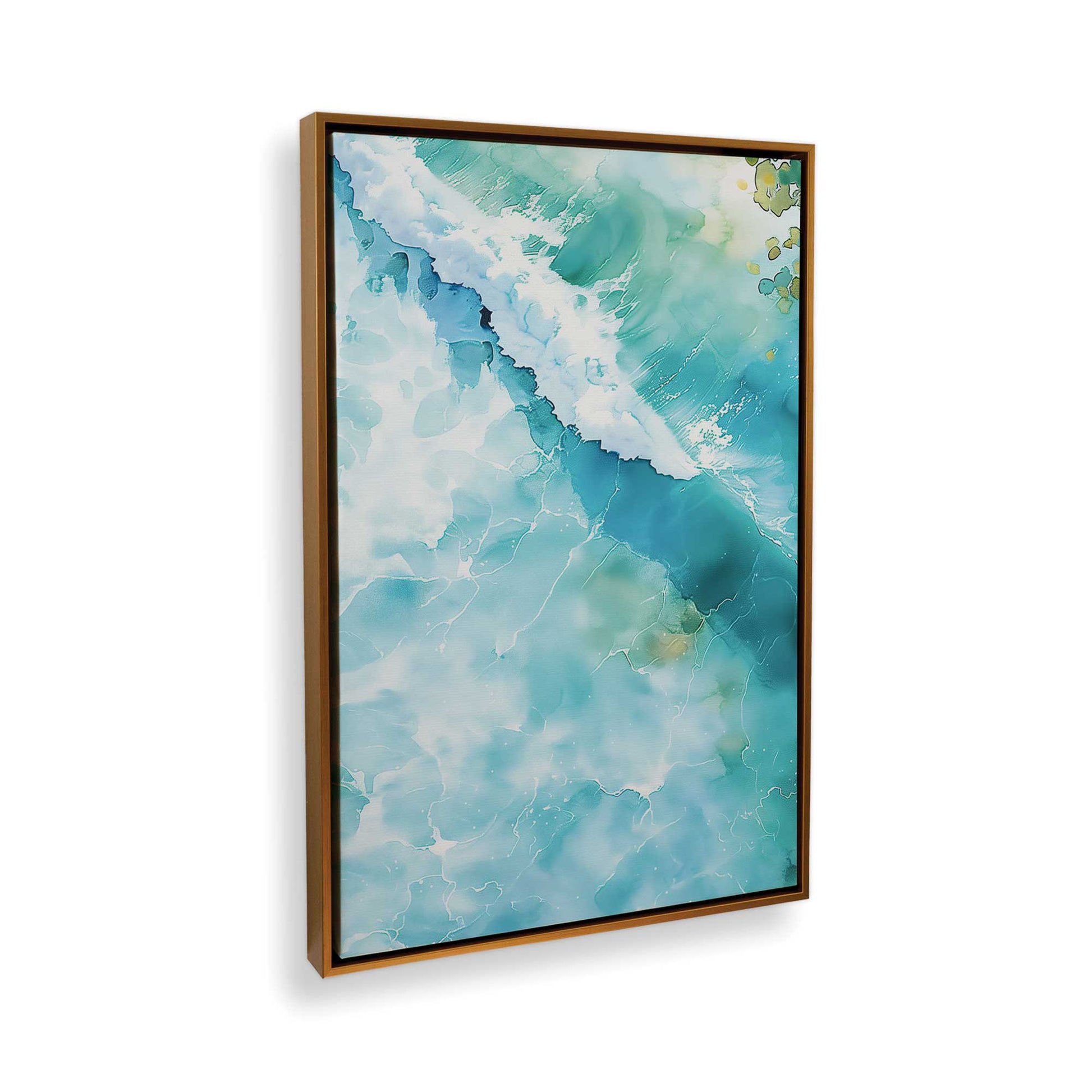[Color:Polished Gold], Picture of the corner of the art