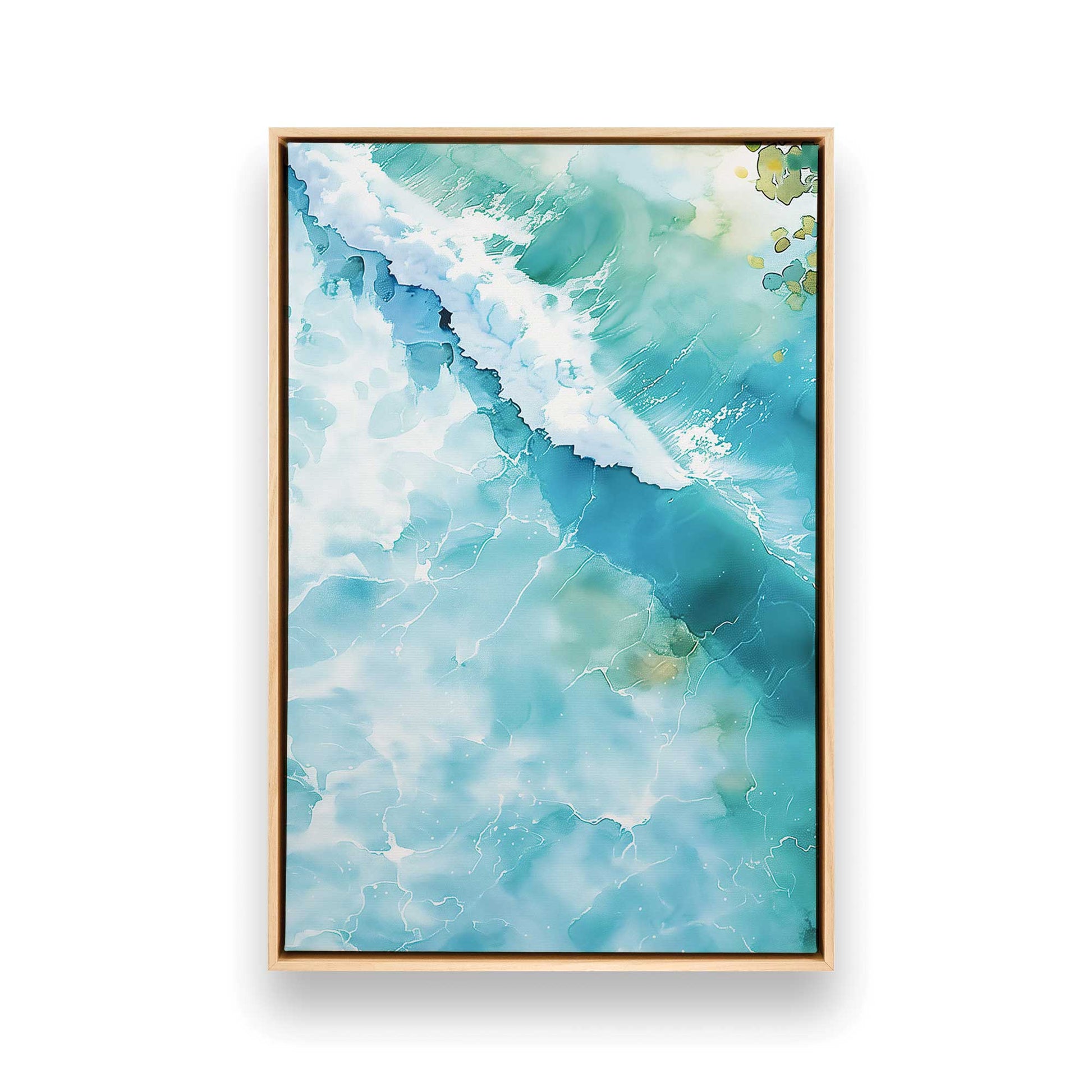 [Color:American Maple], Picture of art in a American Maple frame